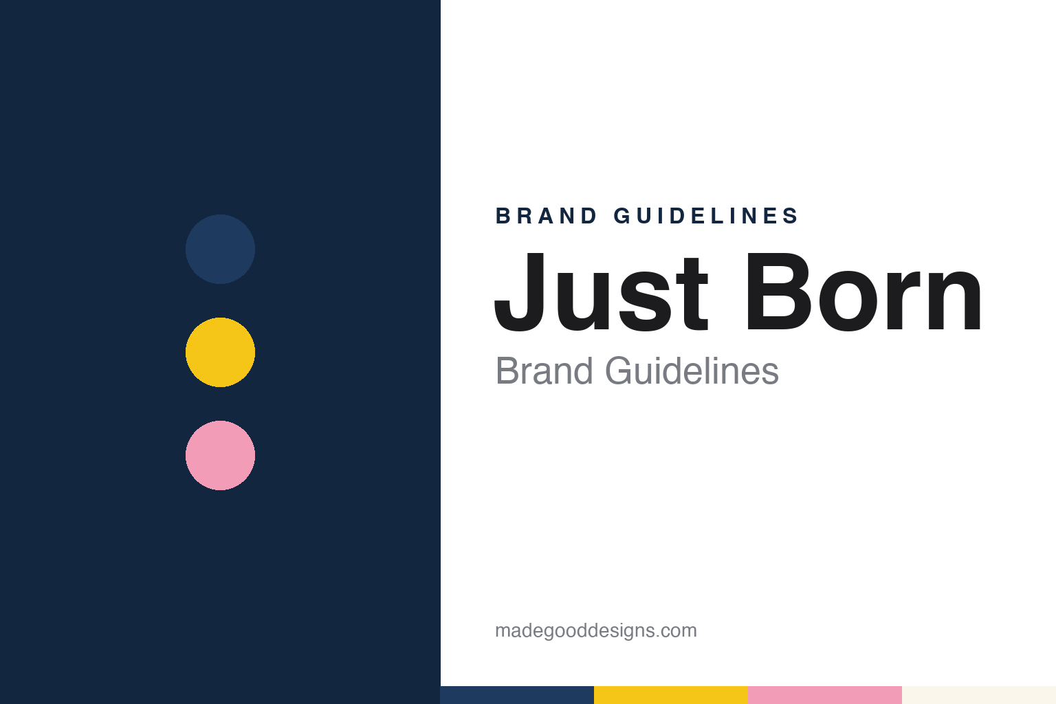 Just Born Brand Guidelines: A Brooklyn Window Sign, a Bethlehem Printing Factory and a Family Candy Maker