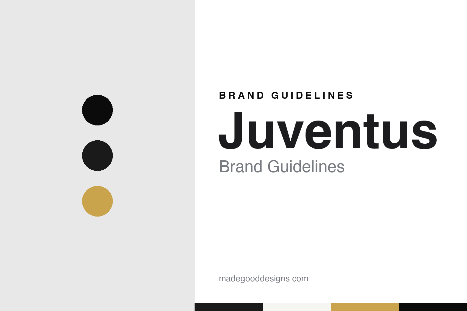 Juventus Brand Guidelines: Turin Stripes, a Charging Bull and the 2017 J