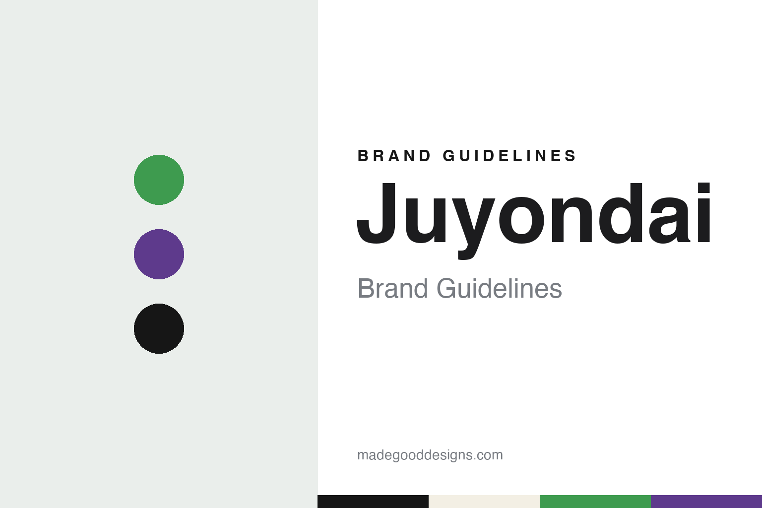 Juyondai brand guidelines — abstract colour discs and material texture (original homage; not a Juyondai product or logo)