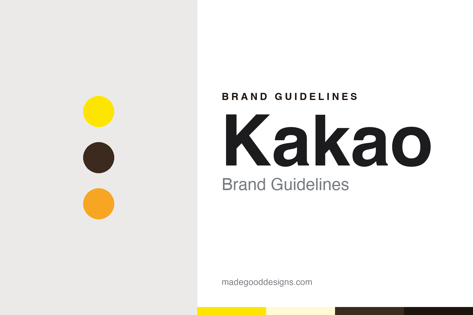 Kakao Brand Guidelines: KakaoTalk, a Yellow Brand Colour and the Kakao Friends
