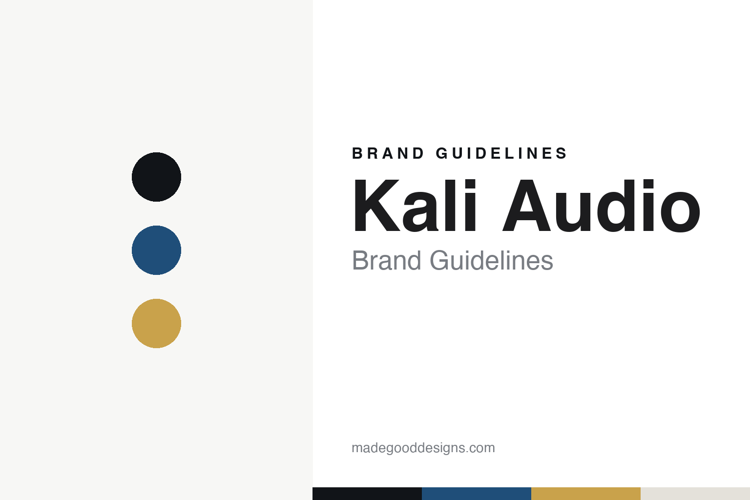 Kali Audio brand guidelines — abstract colour discs and material texture (original homage; not a Kali Audio product or logo)