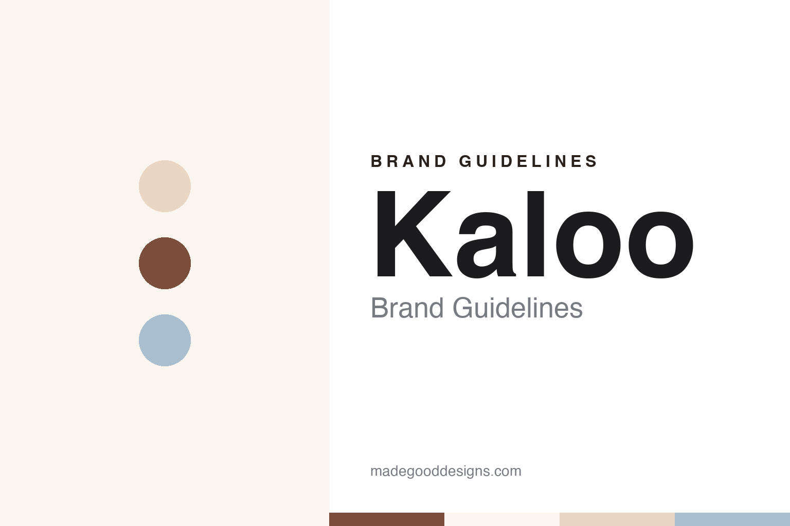 Kaloo Brand Guidelines: French Plush Toys, Juratoys and Maped