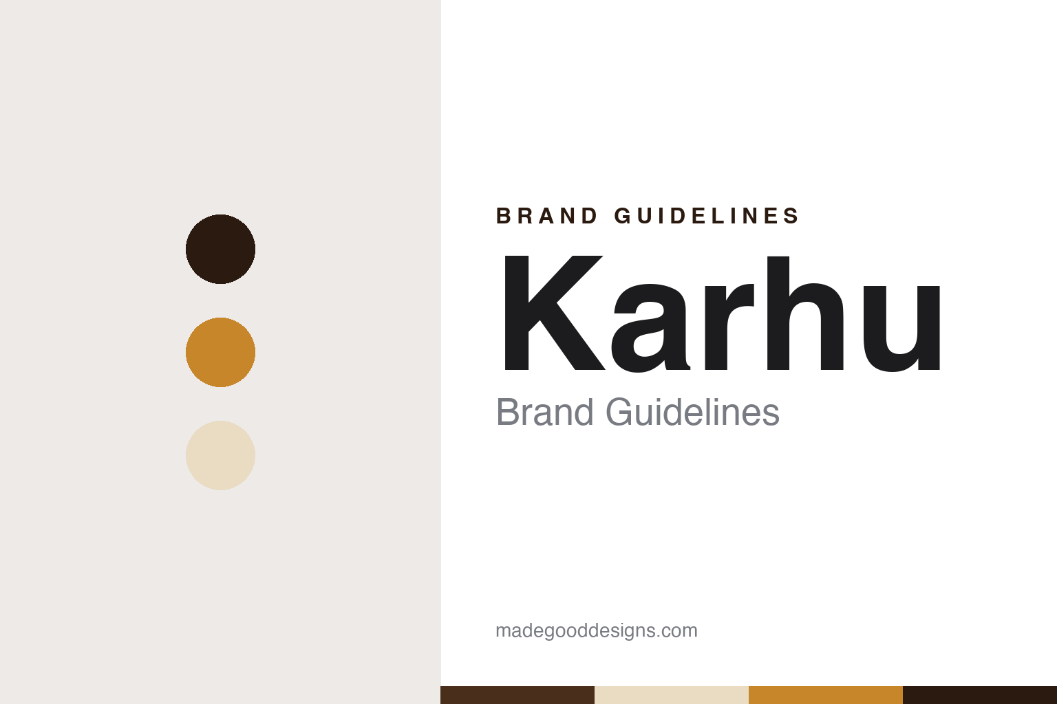 Karhu Brand Guidelines: The Pori Bear Beer Sinebrychoff Moved to Kerava