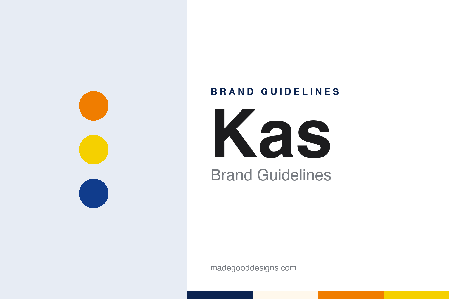 Kas Brand Guidelines: The Vitoria Orange Soda That Added a K to El As