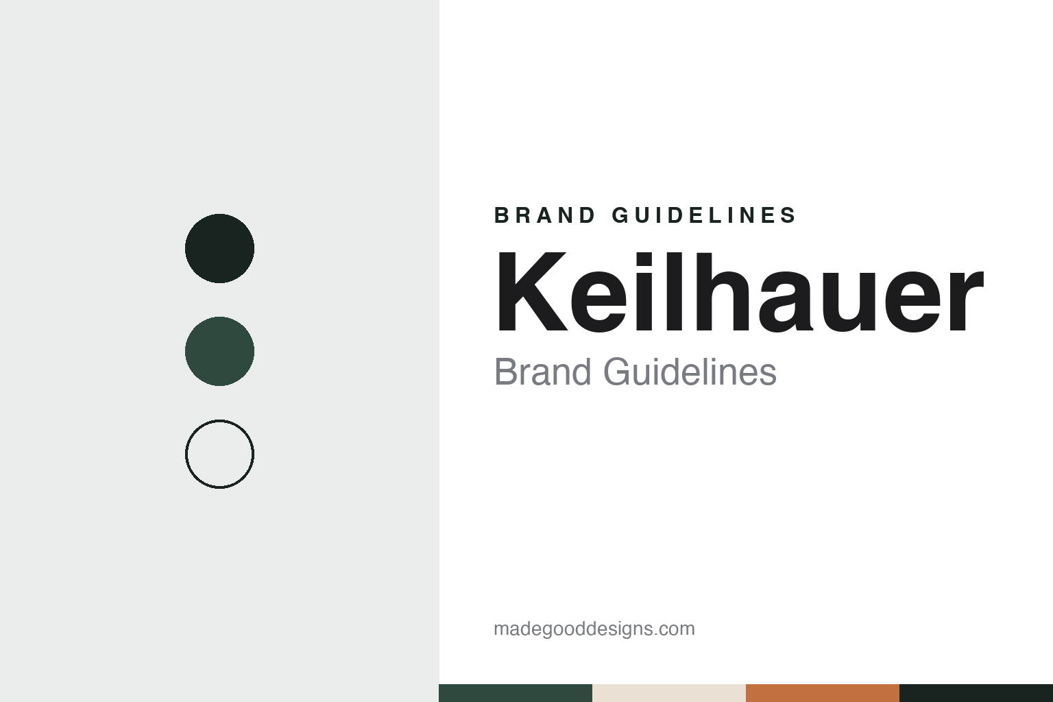 Keilhauer brand guidelines — abstract colour discs and material texture (original homage; not a Keilhauer product or logo)