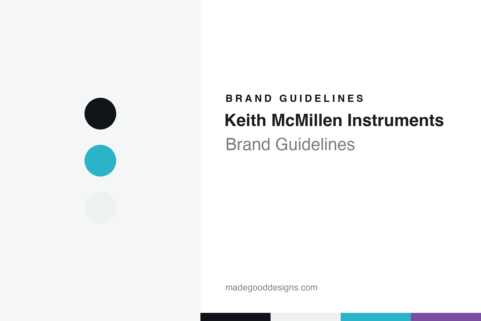 Keith McMillen Instruments Brand Guidelines: The Berkeley Sensor Controllers Now Called Muse Kinetics