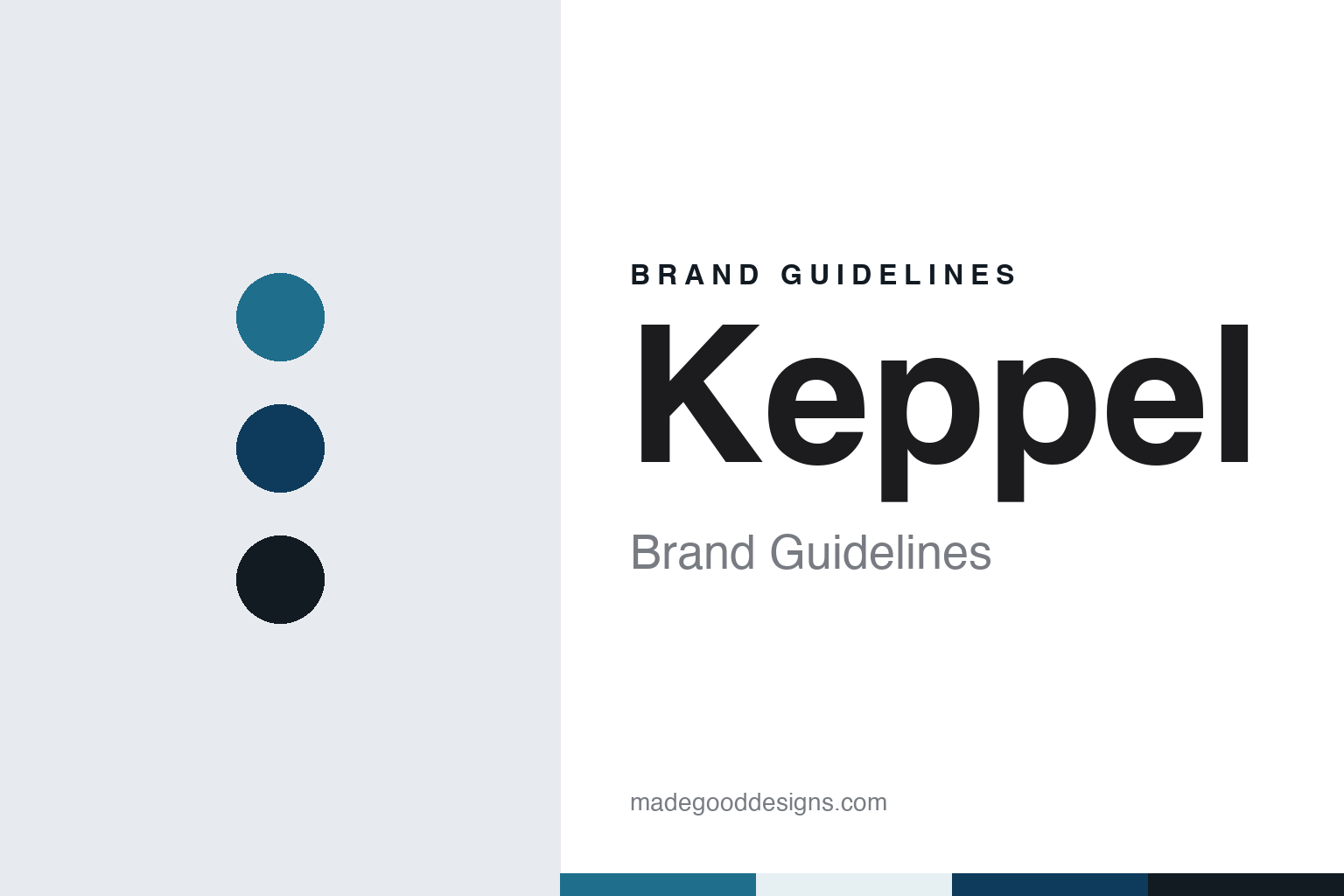 Keppel Brand Guidelines: A Harbour Name, a 1968 Shipyard and Keppel Ltd
