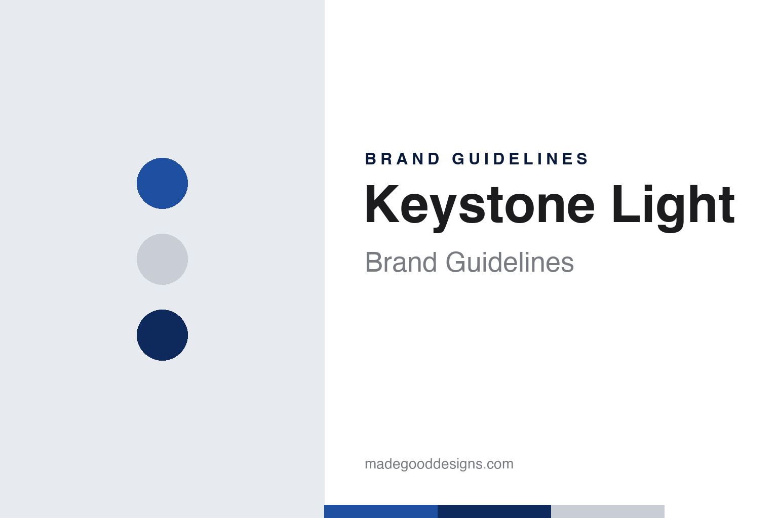 Keystone Light brand guidelines — abstract colour discs and material texture (original homage; not a Keystone Light product or logo)