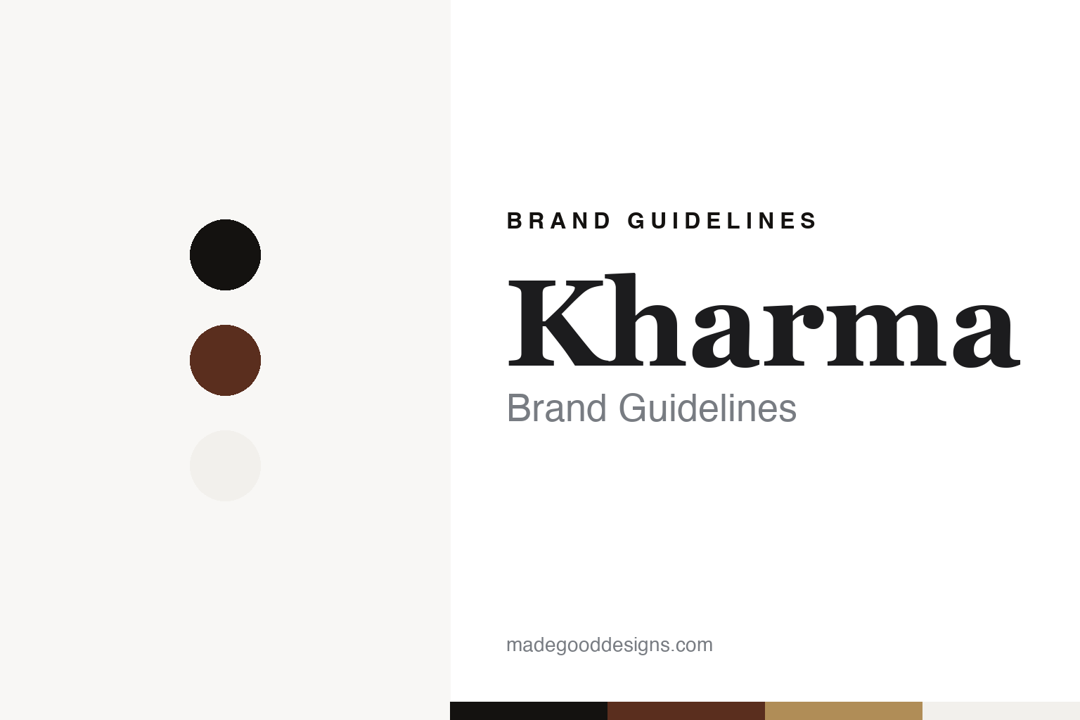 Kharma Brand Guidelines: The Breda Loudspeaker Maker That Grew Out of O.L.S.