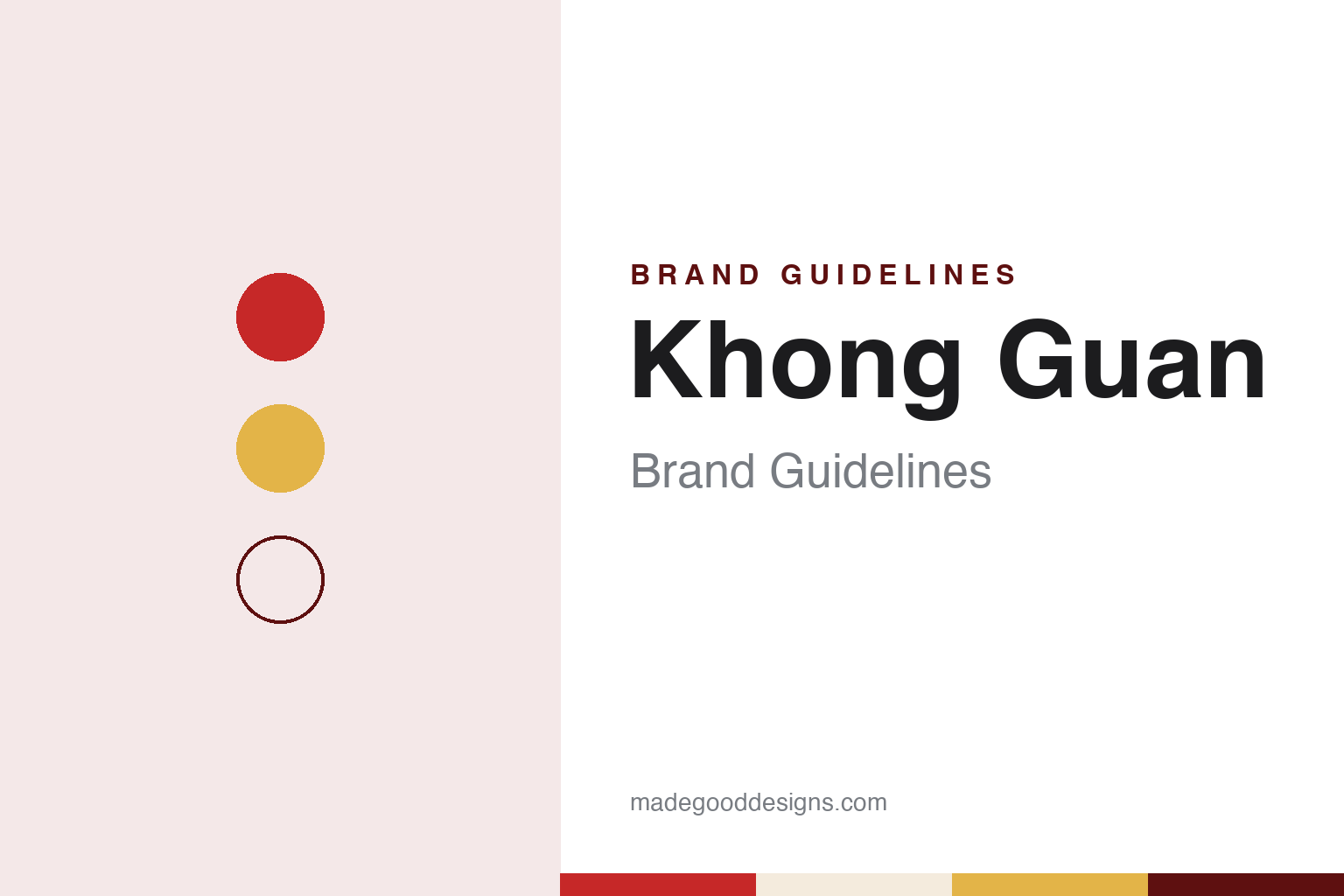 Khong Guan Brand Guidelines: The 1947 Singapore Biscuit Maker and Indonesia’s Red Tin