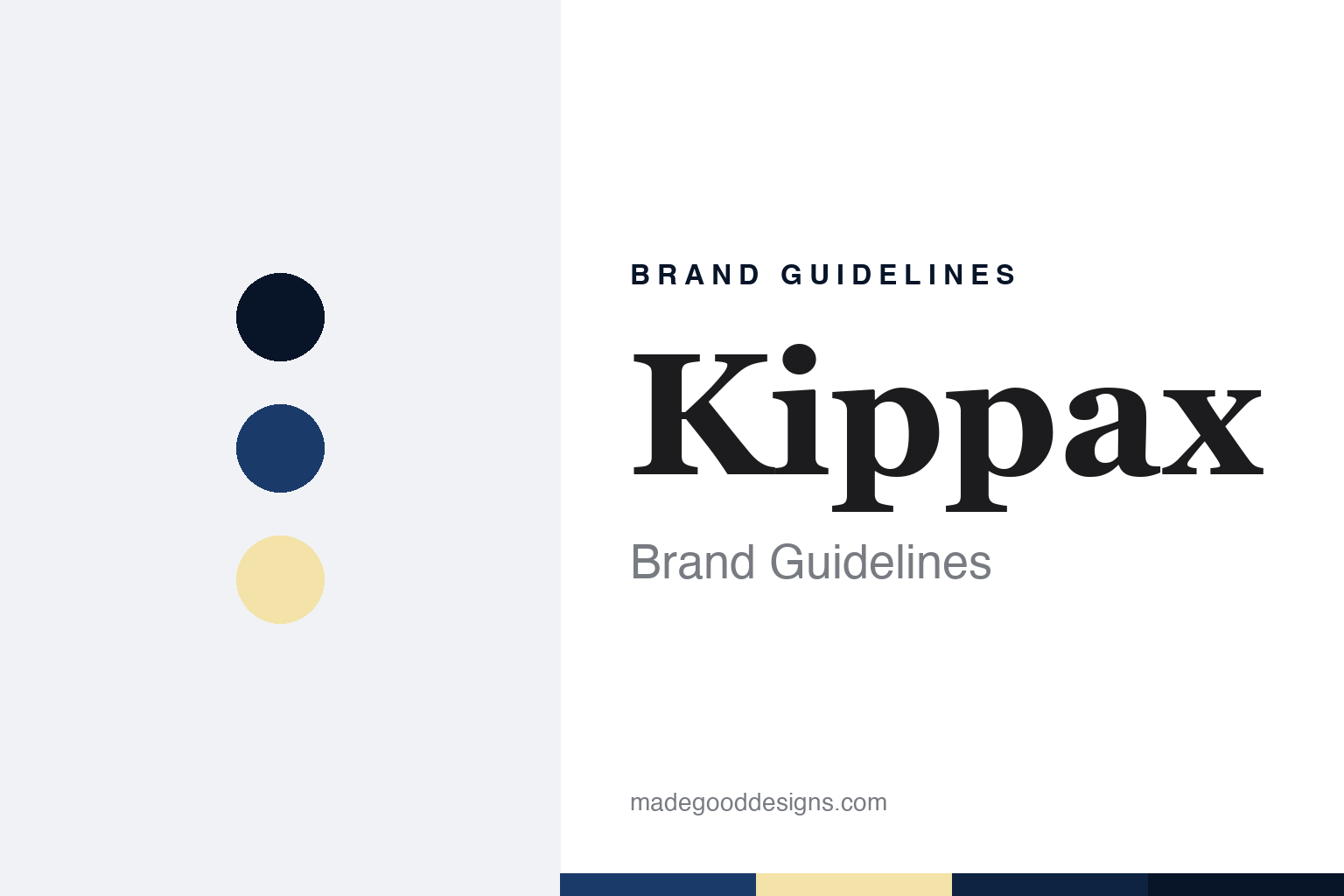 Kippax Brand Guidelines: From the Sapling to The Ashes