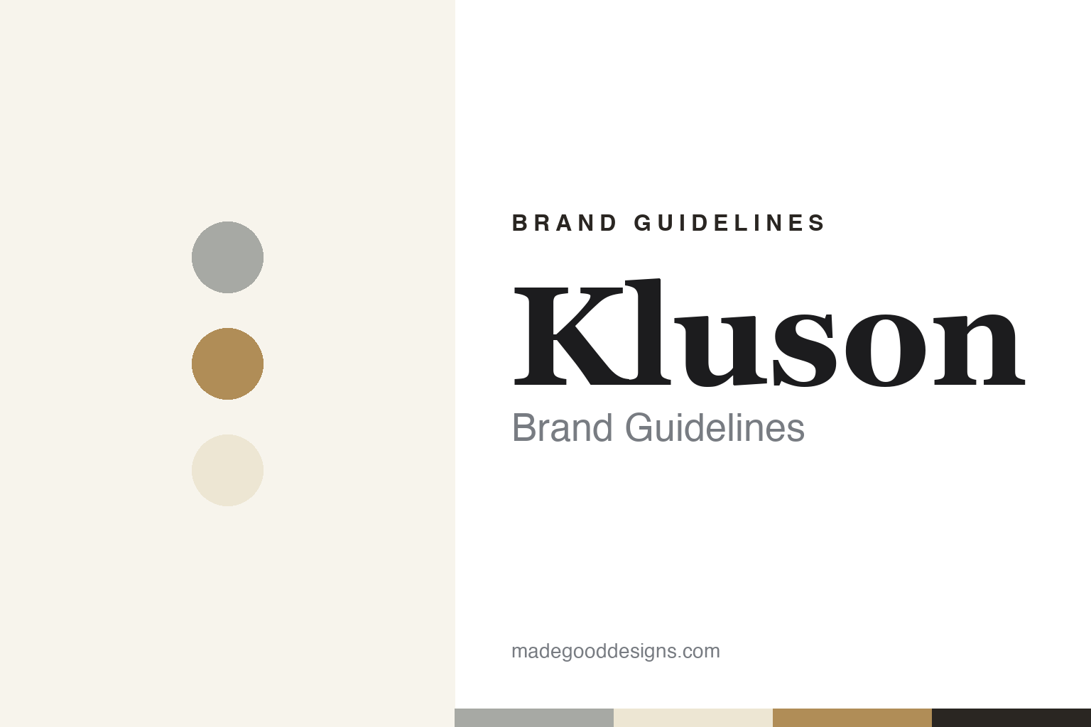 Kluson Brand Guidelines: The 1925 Chicago Tuner Maker Revived by WD Music