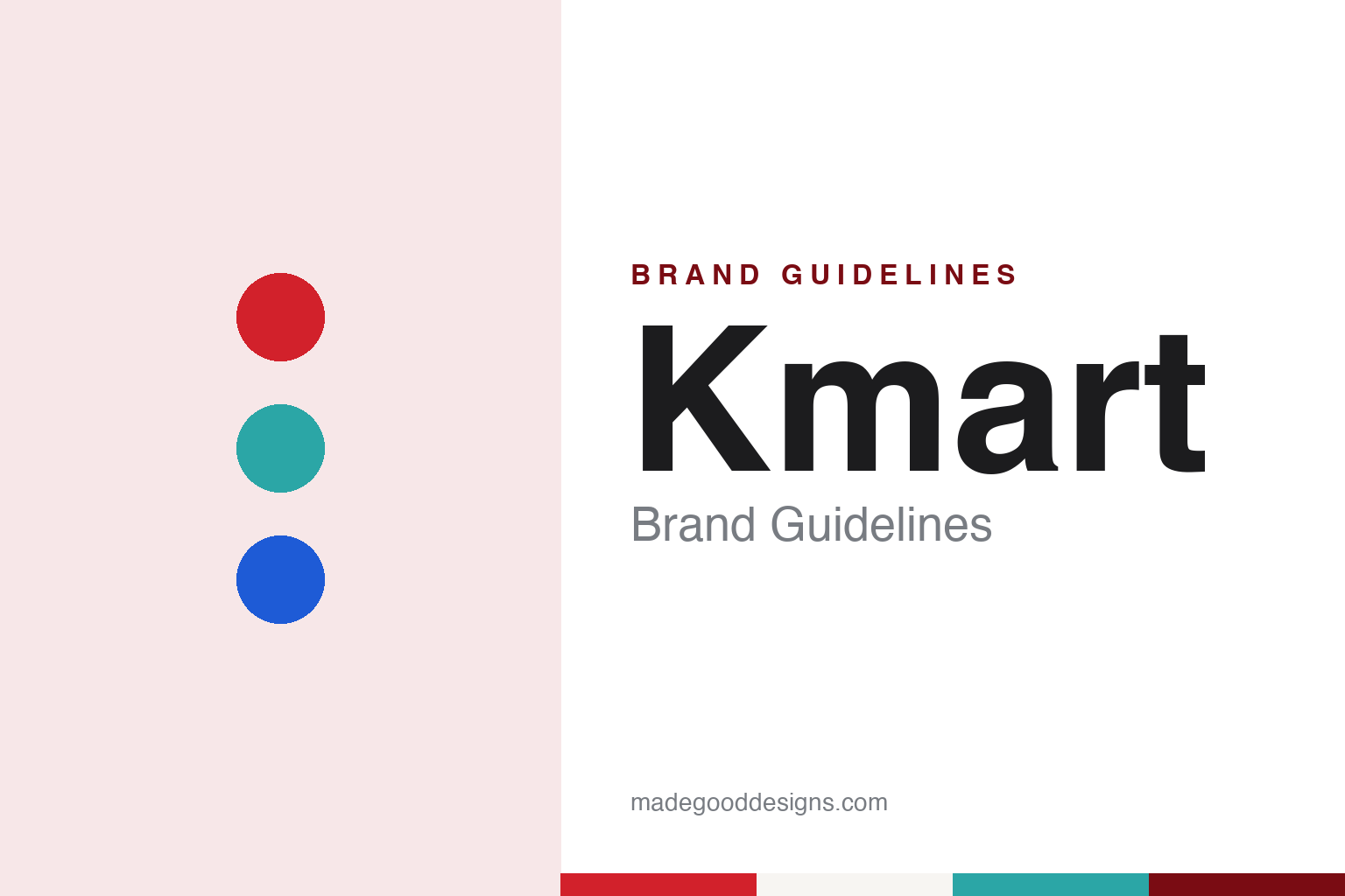 Kmart Brand Guidelines: The Red K, Kresge’s Five-and-Dimes & the Blue Light Special