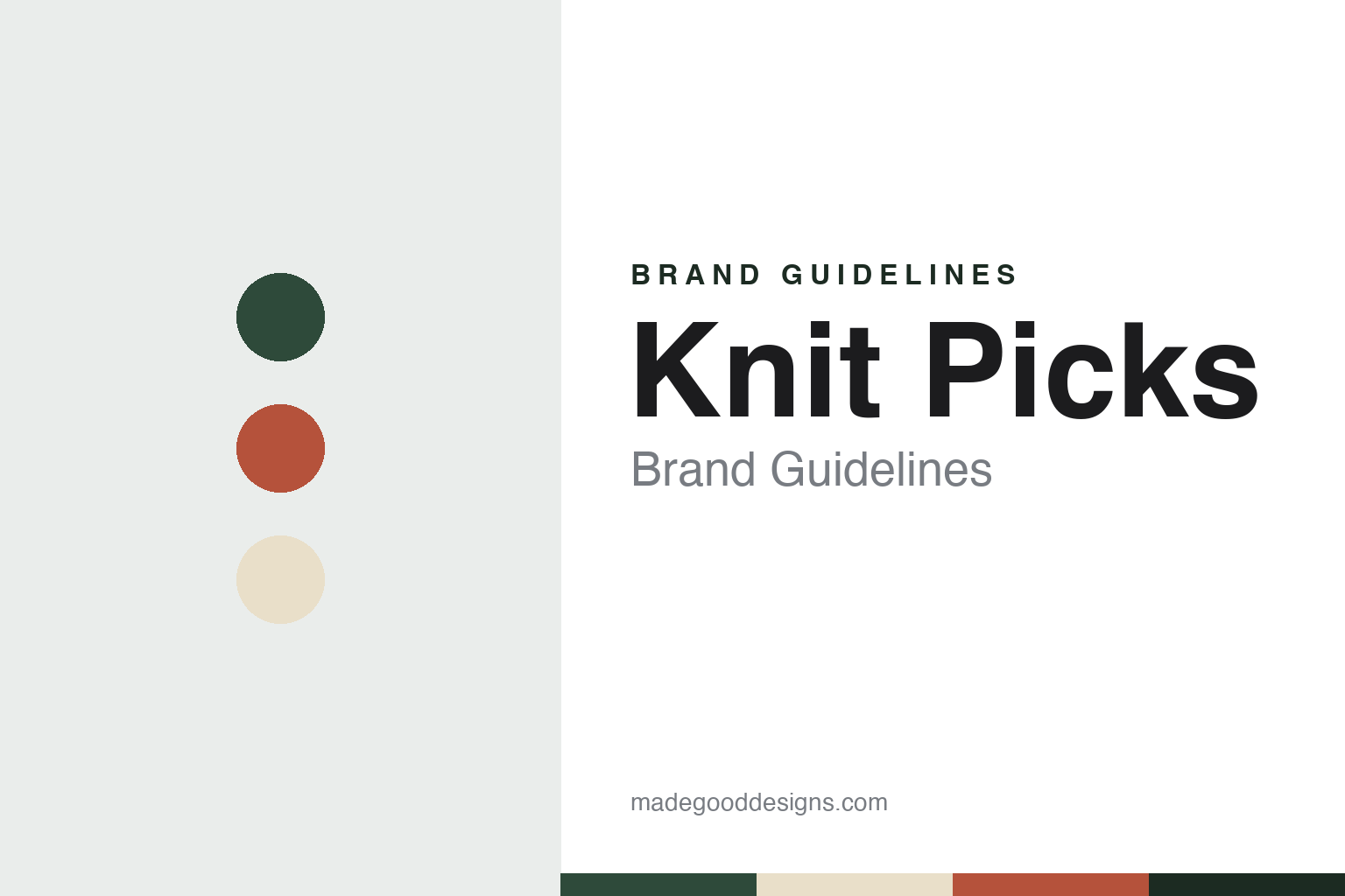 Knit Picks Brand Guidelines: The Vancouver, Washington Catalogue Brand That Cut Out the Middleman