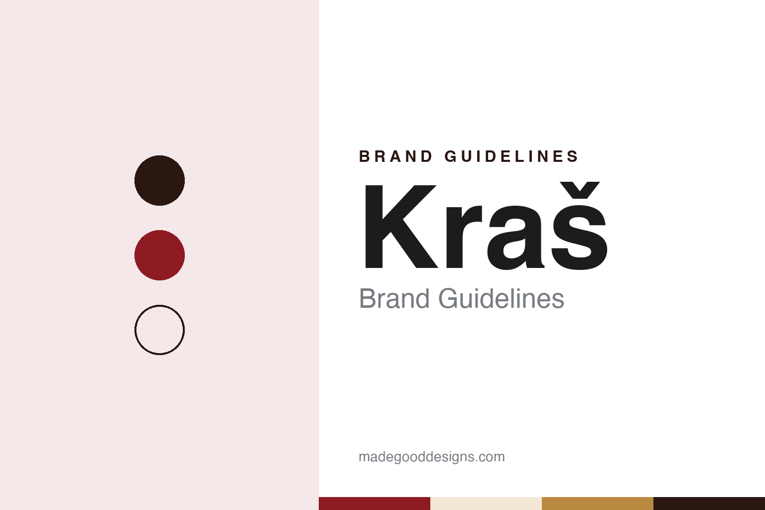 Kraš Brand Guidelines: Zagreb’s Confectioner Since the Union Factory of 1911
