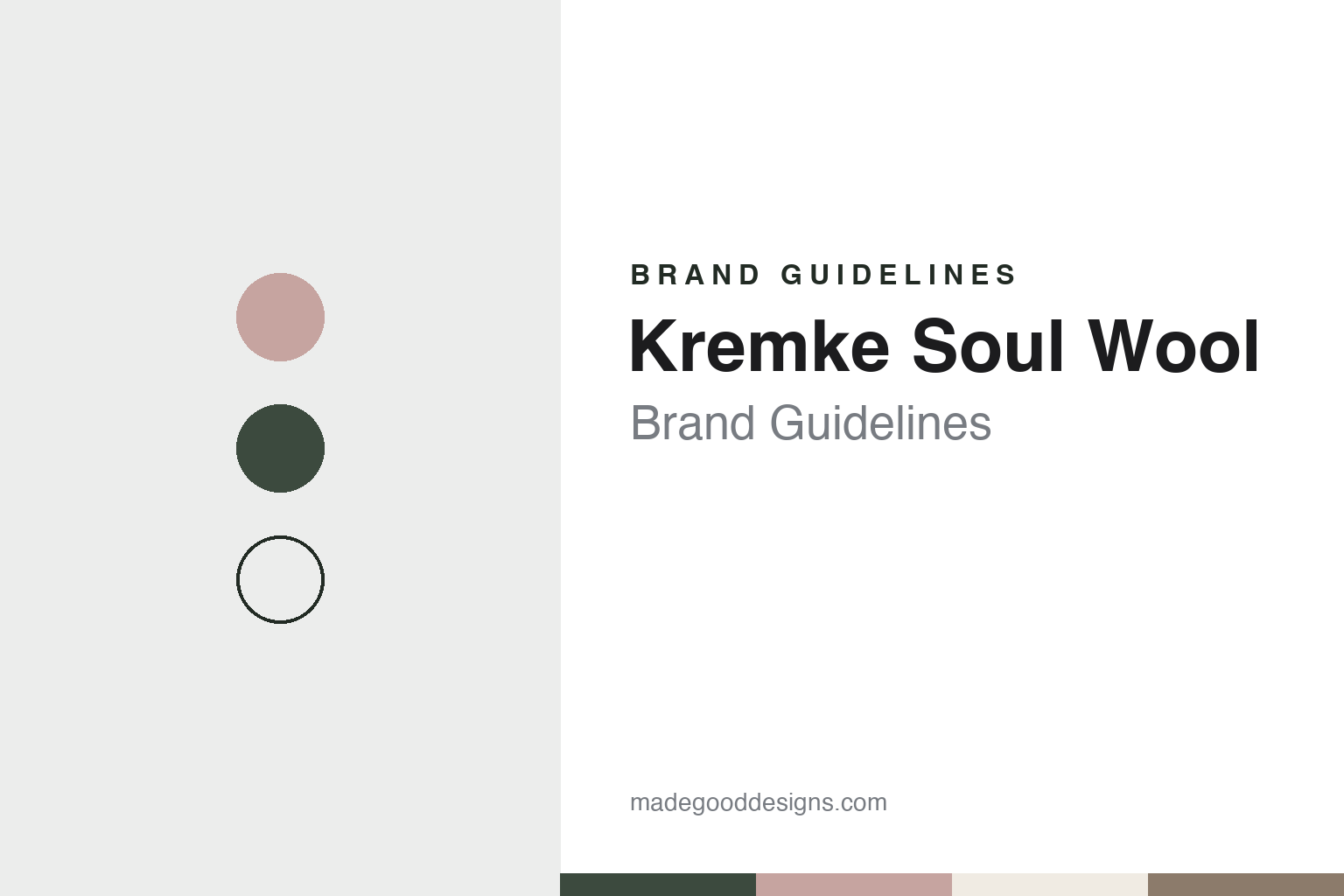 Kremke Soul Wool Brand Guidelines: The Kremke Family Yarn Label Behind Selected Yarns