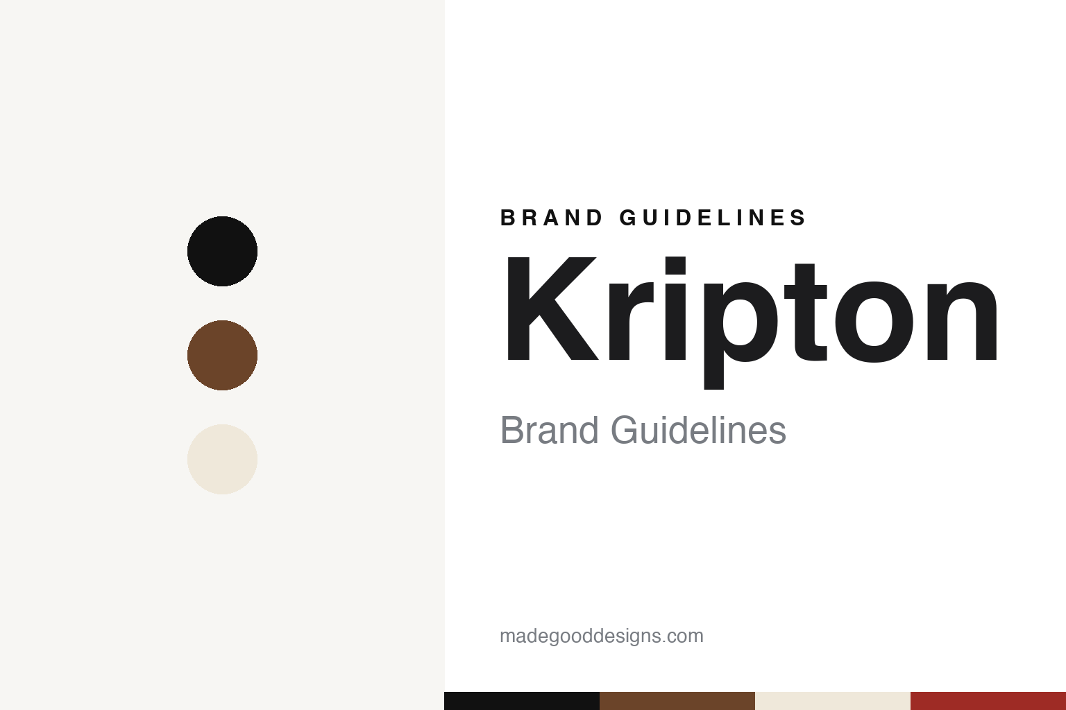 Kripton Brand Guidelines: The Tokyo Speaker Maker Inside an Imaging and E-Learning Company