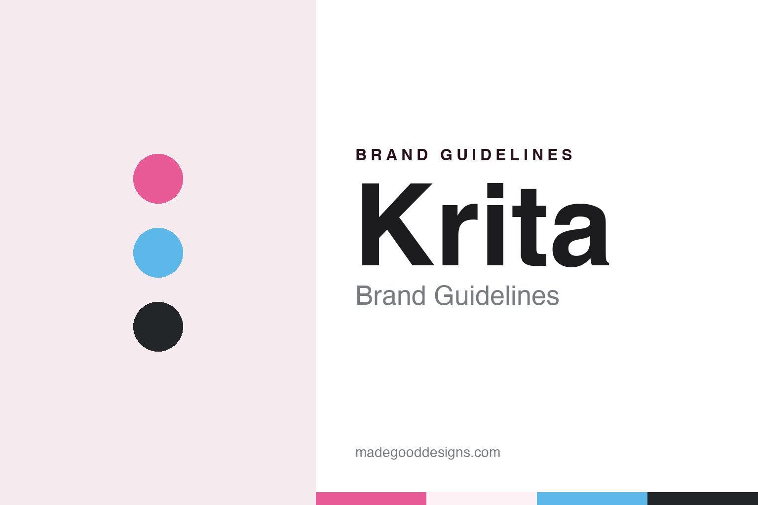 Krita Brand Guidelines: KDE’s Painting App and Kiki the Squirrel