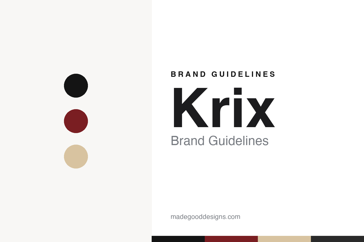 Krix Brand Guidelines: The Adelaide Loudspeaker Maker That Went Into Cinemas