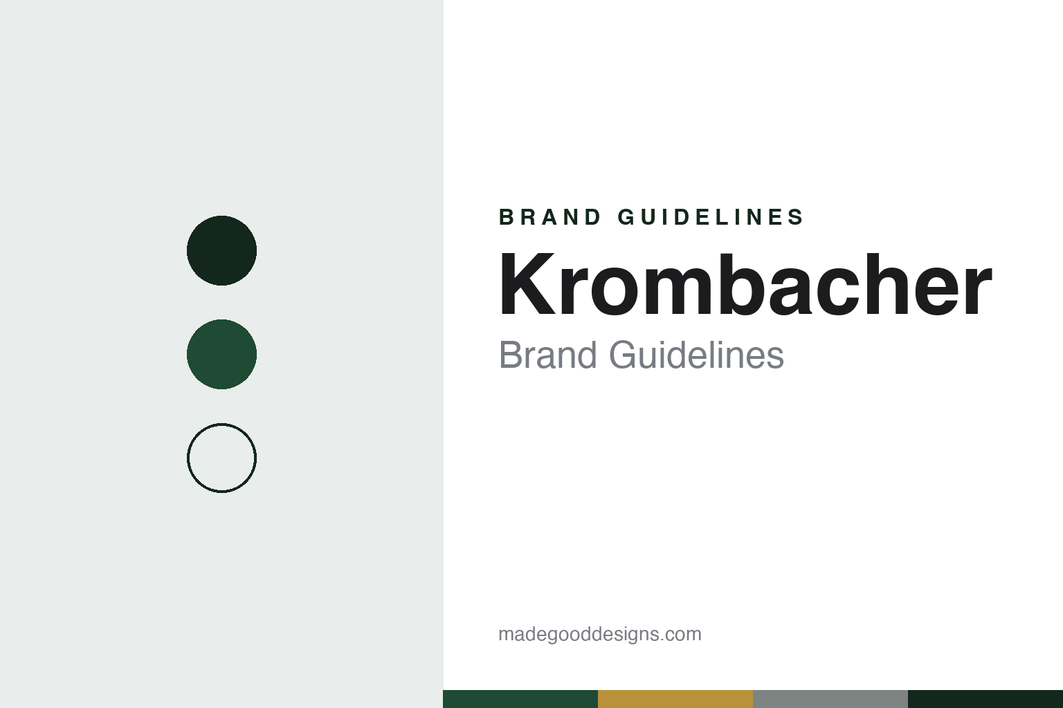 Krombacher Brand Guidelines: The Siegerland Pils Brewed on a Rock-Spring Story