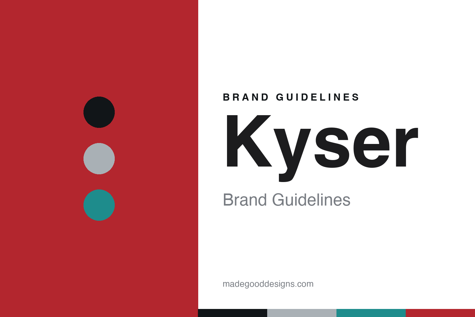 Kyser brand guidelines — abstract colour discs and material texture (original homage; not a Kyser product or logo)