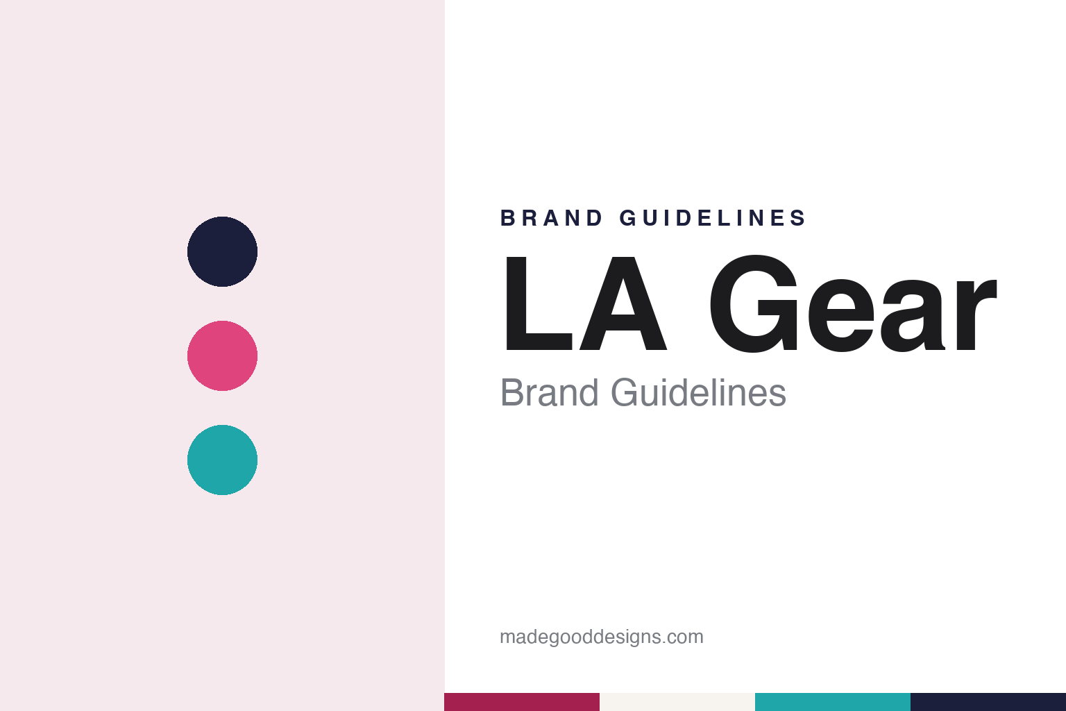 LA Gear Brand Guidelines: The Melrose Avenue Label and the Light-Up Sneaker