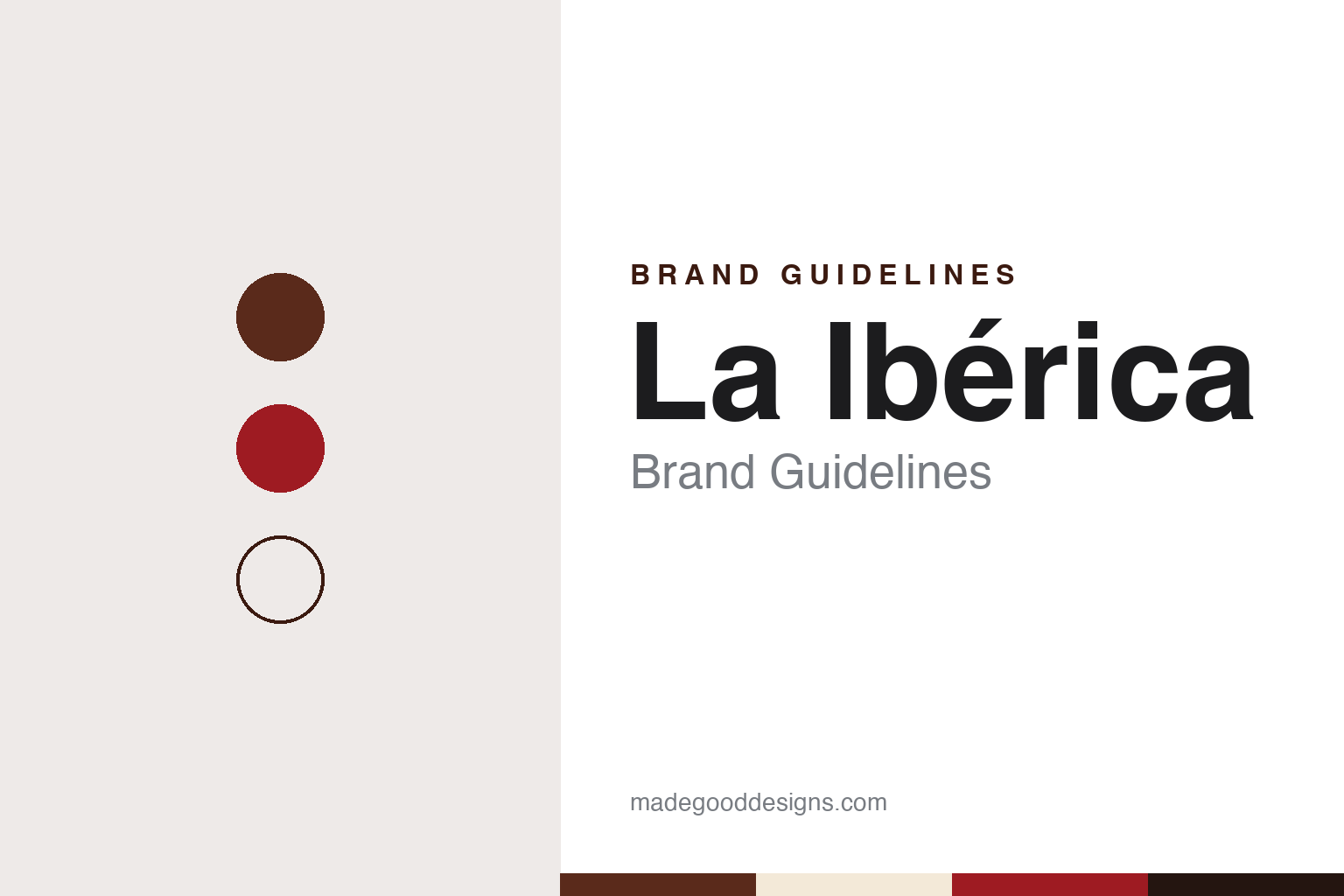 La Ibérica Brand Guidelines: Arequipa’s Chocolate Maker Since 1909