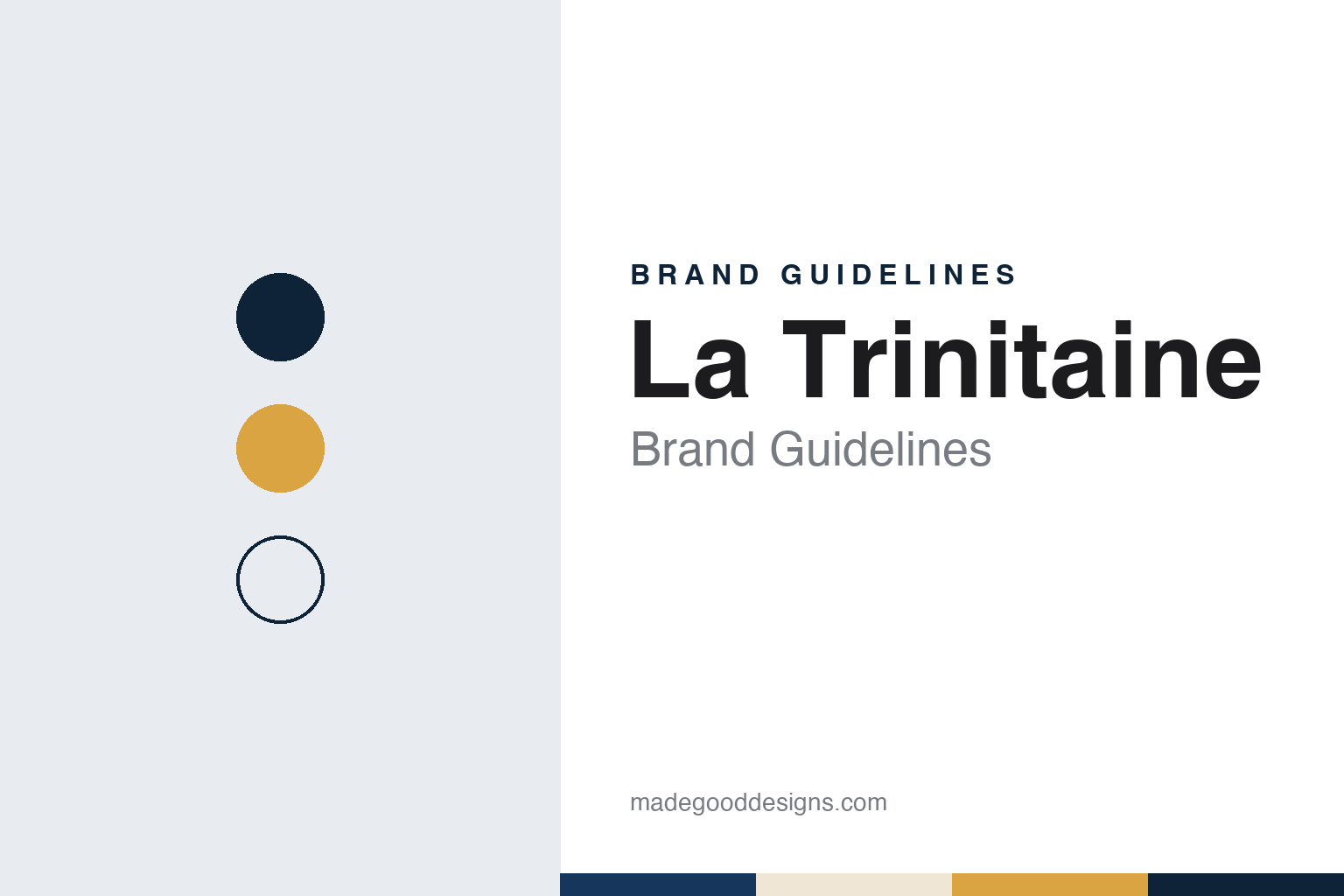 La Trinitaine Brand Guidelines: The Morbihan Biscuiterie Named After Its Home Port