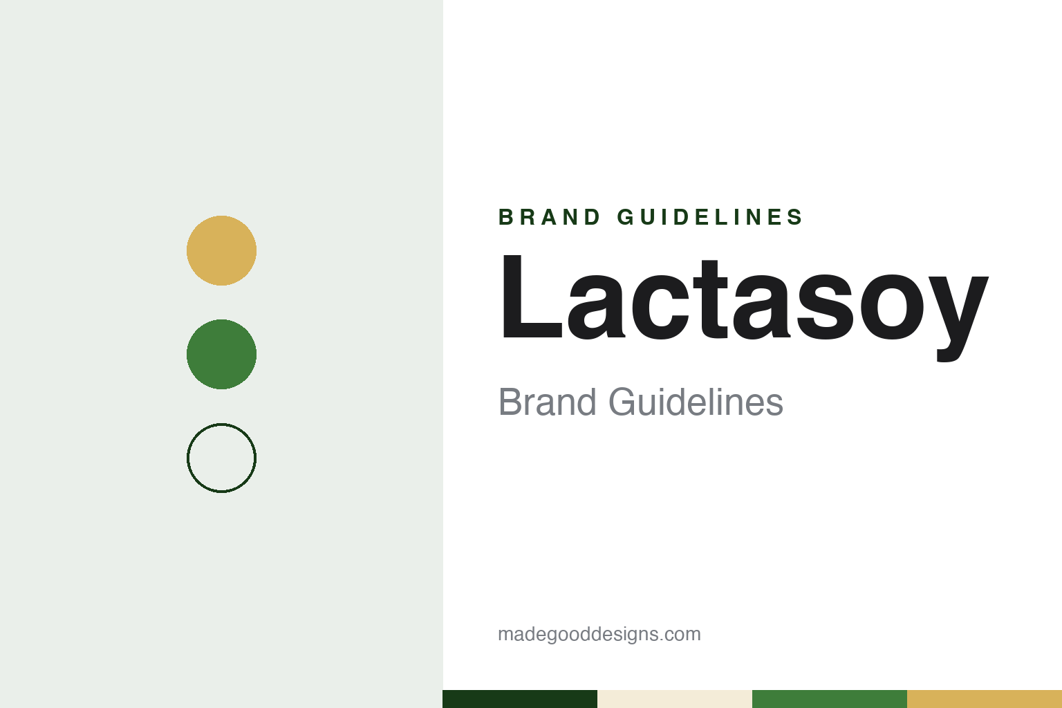 Lactasoy brand guidelines — abstract colour discs and material texture (original homage; not a Lactasoy product or logo)