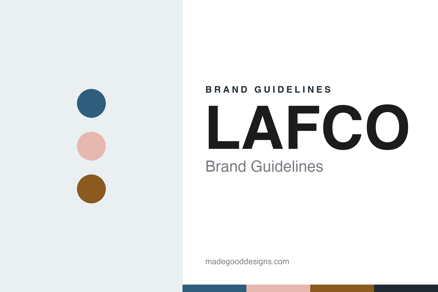 LAFCO Brand Guidelines: The Unlabelled Hand-Blown Glass of Lafco New York