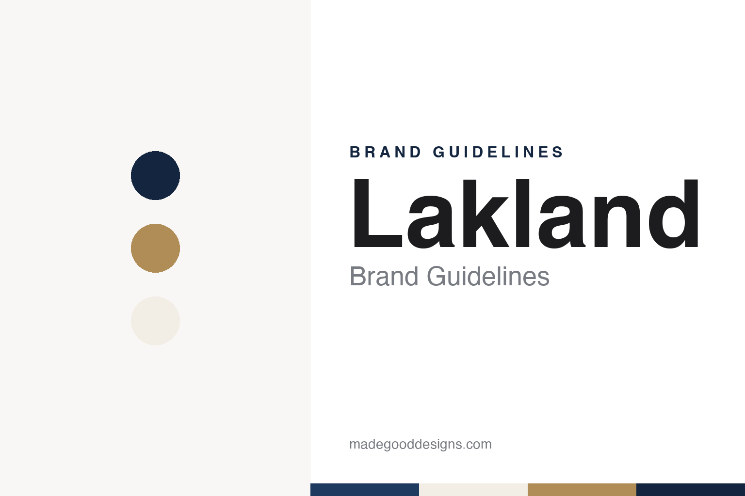 Lakland brand guidelines — abstract colour discs and material texture (original homage; not a Lakland product or logo)
