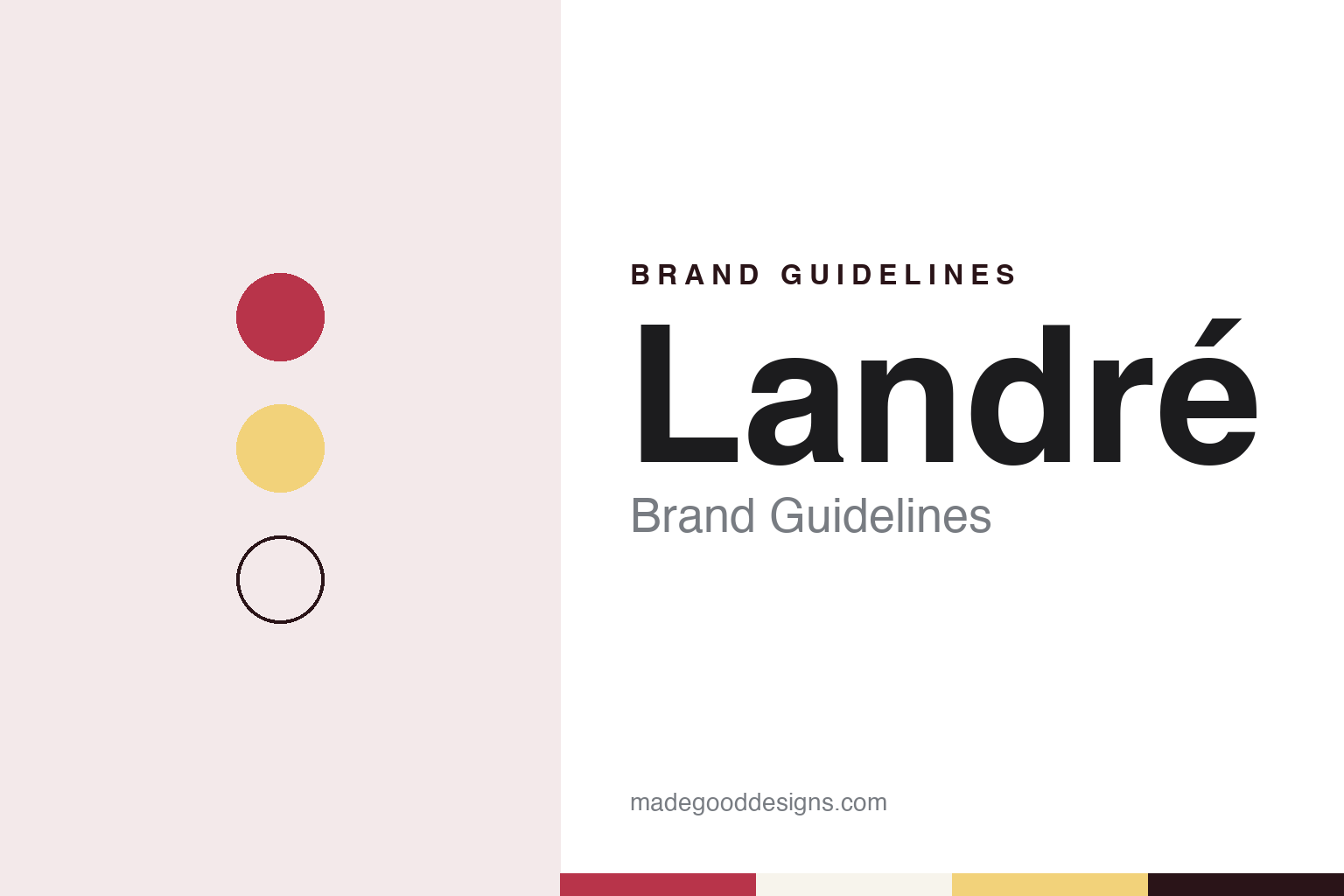 Landré Brand Guidelines: The Gronau Exercise-Book Maker Founded by Ferdinand Willy Landré in 1920