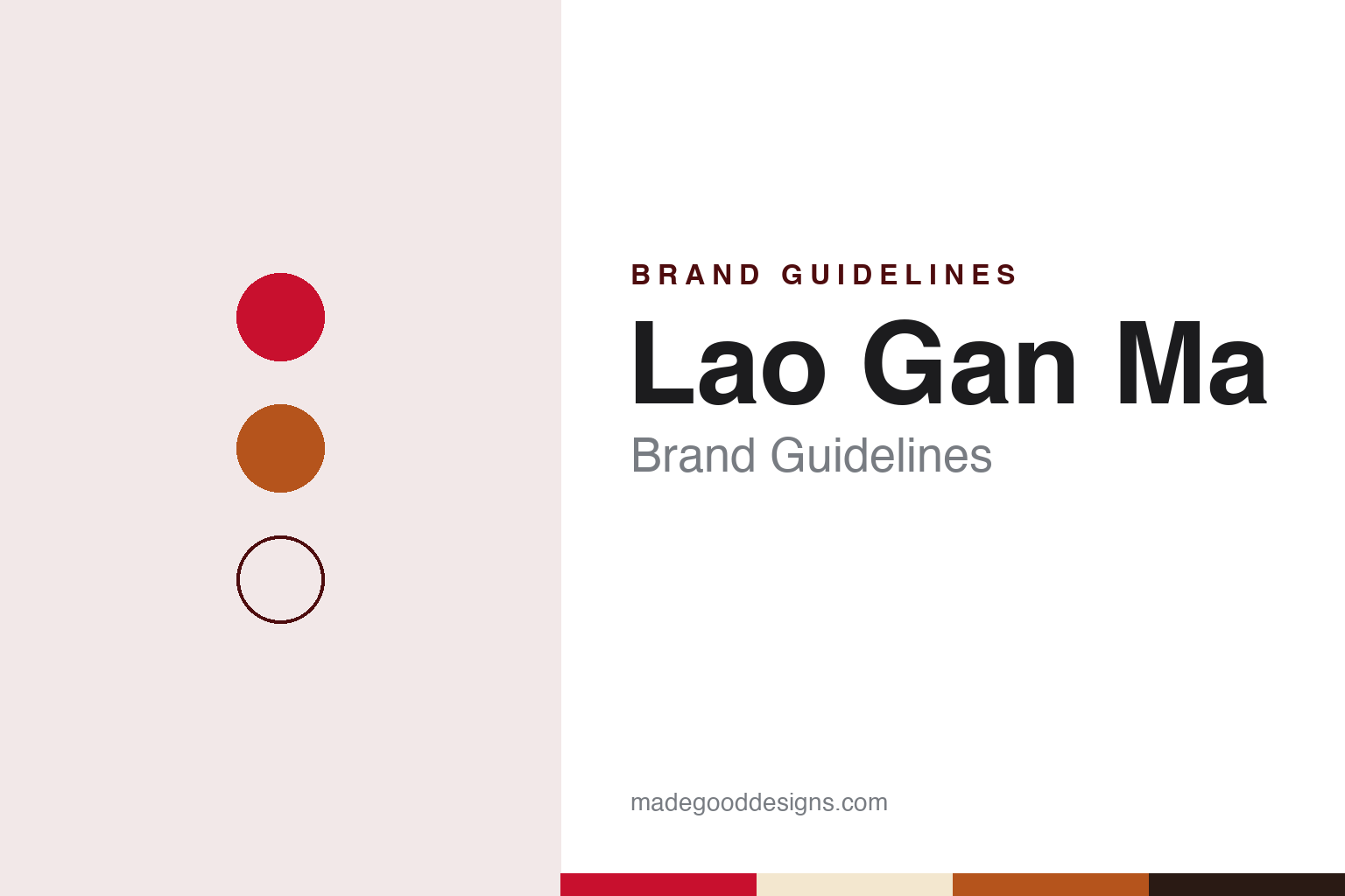 Lao Gan Ma Brand Guidelines: The Guiyang Chilli Sauce With Its Founder on the Label