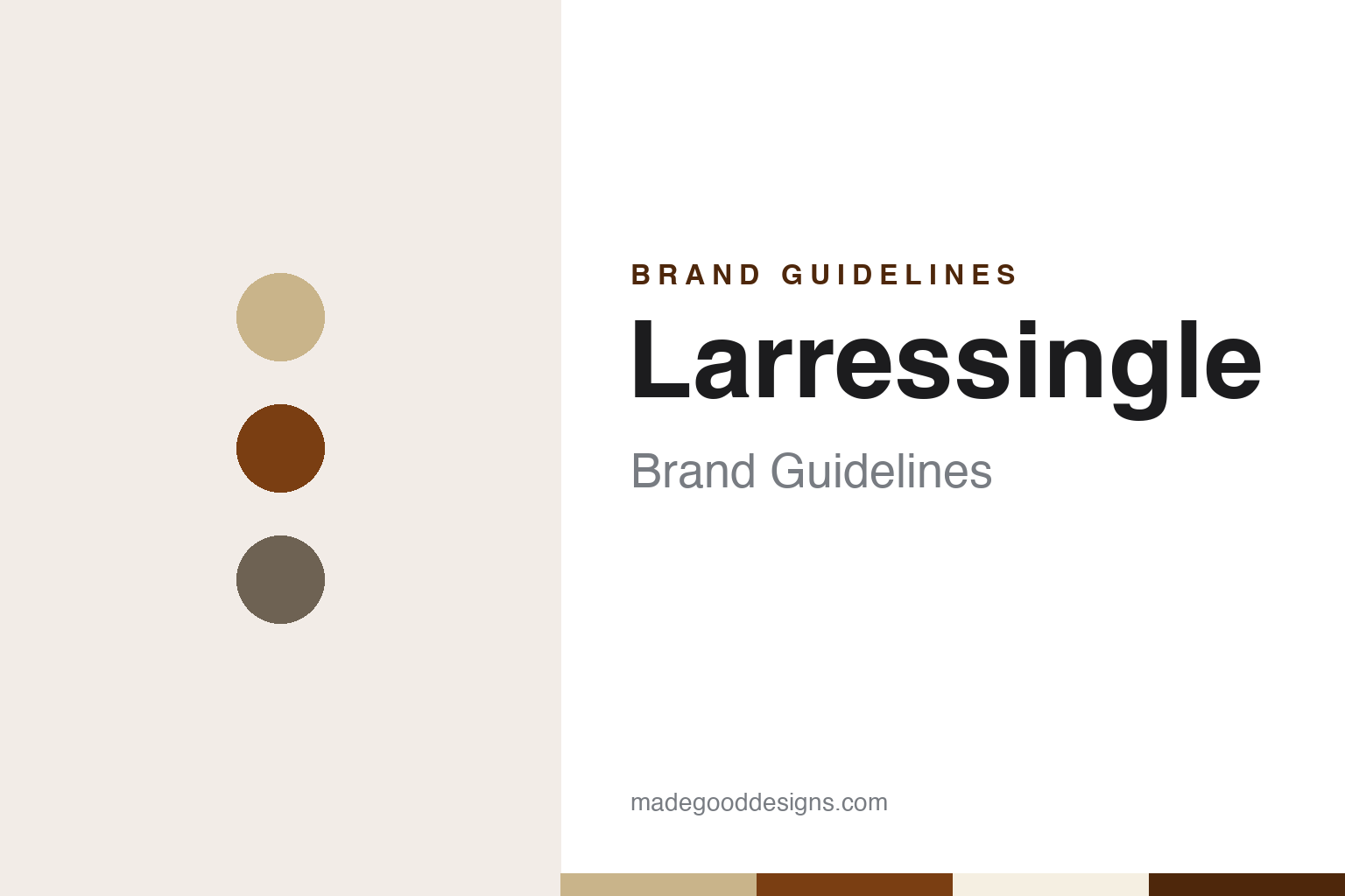 Larressingle Brand Guidelines: The 1837 Armagnac Named for a Fortified Gascon Village