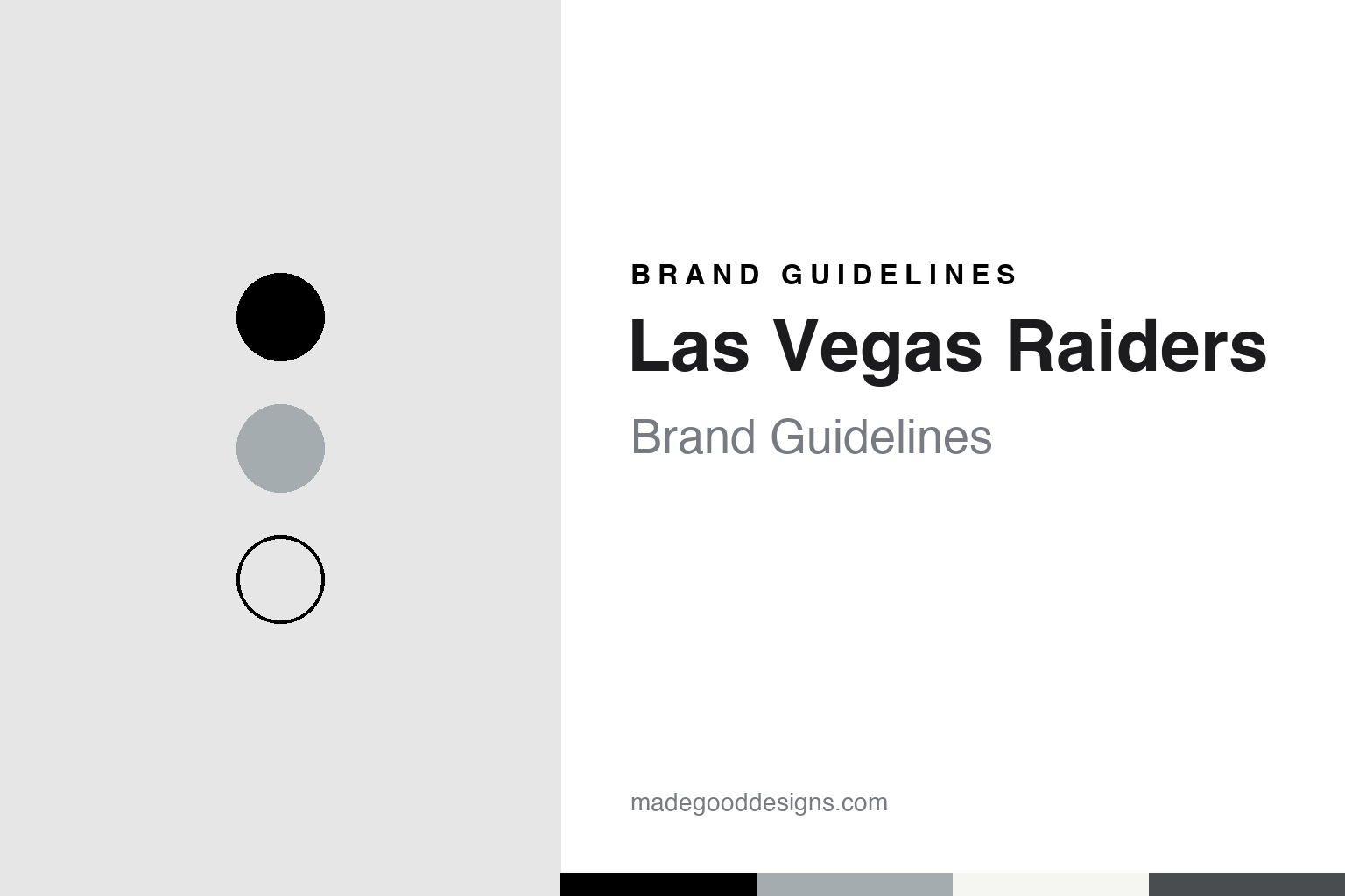 Las Vegas Raiders Brand Guidelines: Oakland Señors, Silver & Black and the Pirate Shield