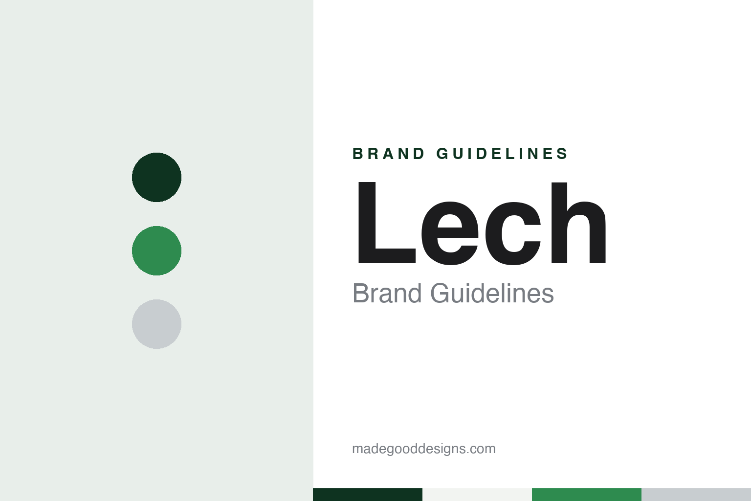 Lech Brand Guidelines: The Poznań Lager That Made Green Its Colour