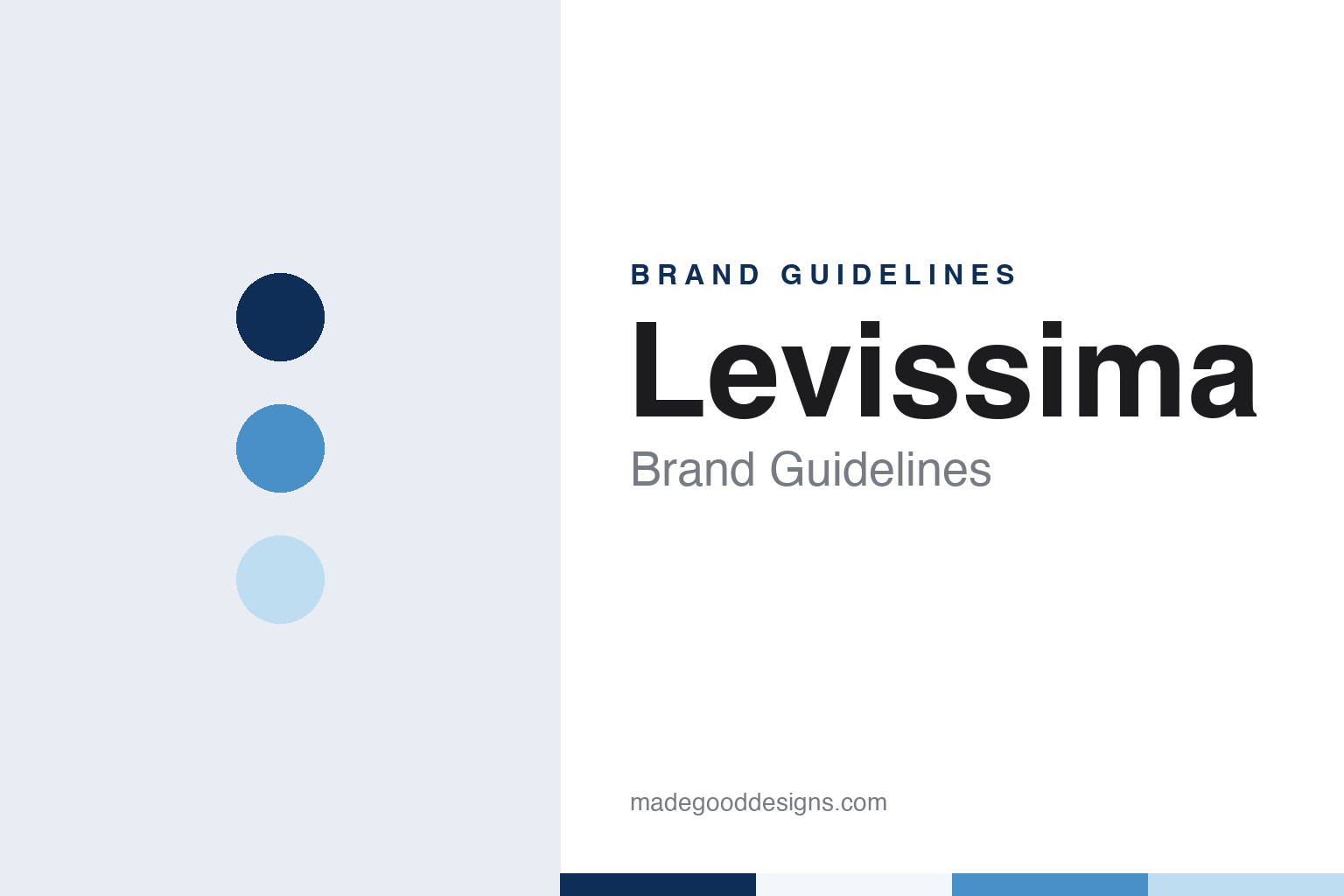 Levissima Brand Guidelines: The Valtellina Mineral Water With a Mountain on the Label