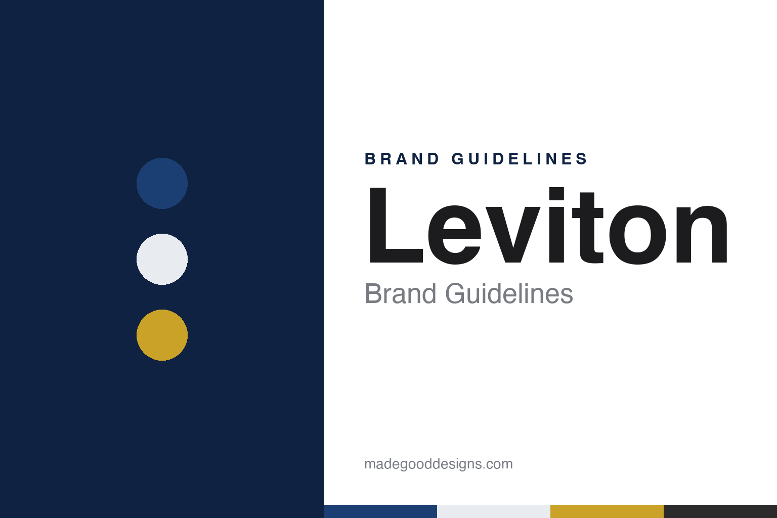 Leviton Brand Guidelines: From Gas-Mantle Tips to Lampholders, Switches and Wall Plates