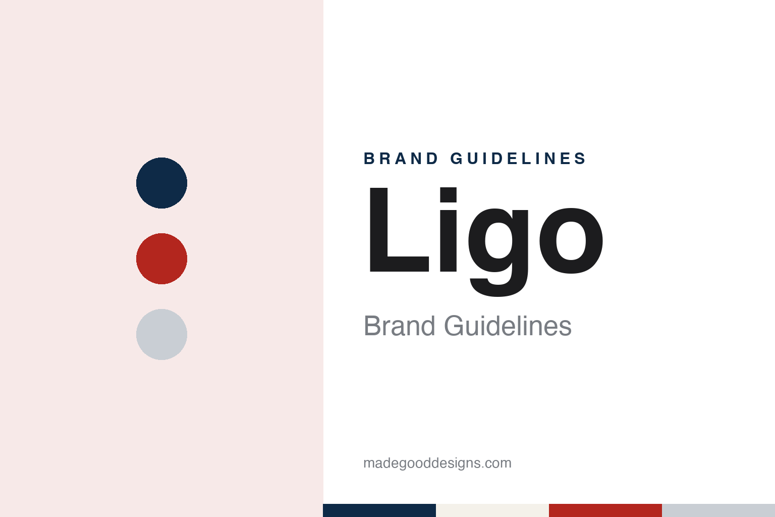 Ligo brand guidelines — abstract colour discs and material texture (original homage; not a Ligo product or logo)