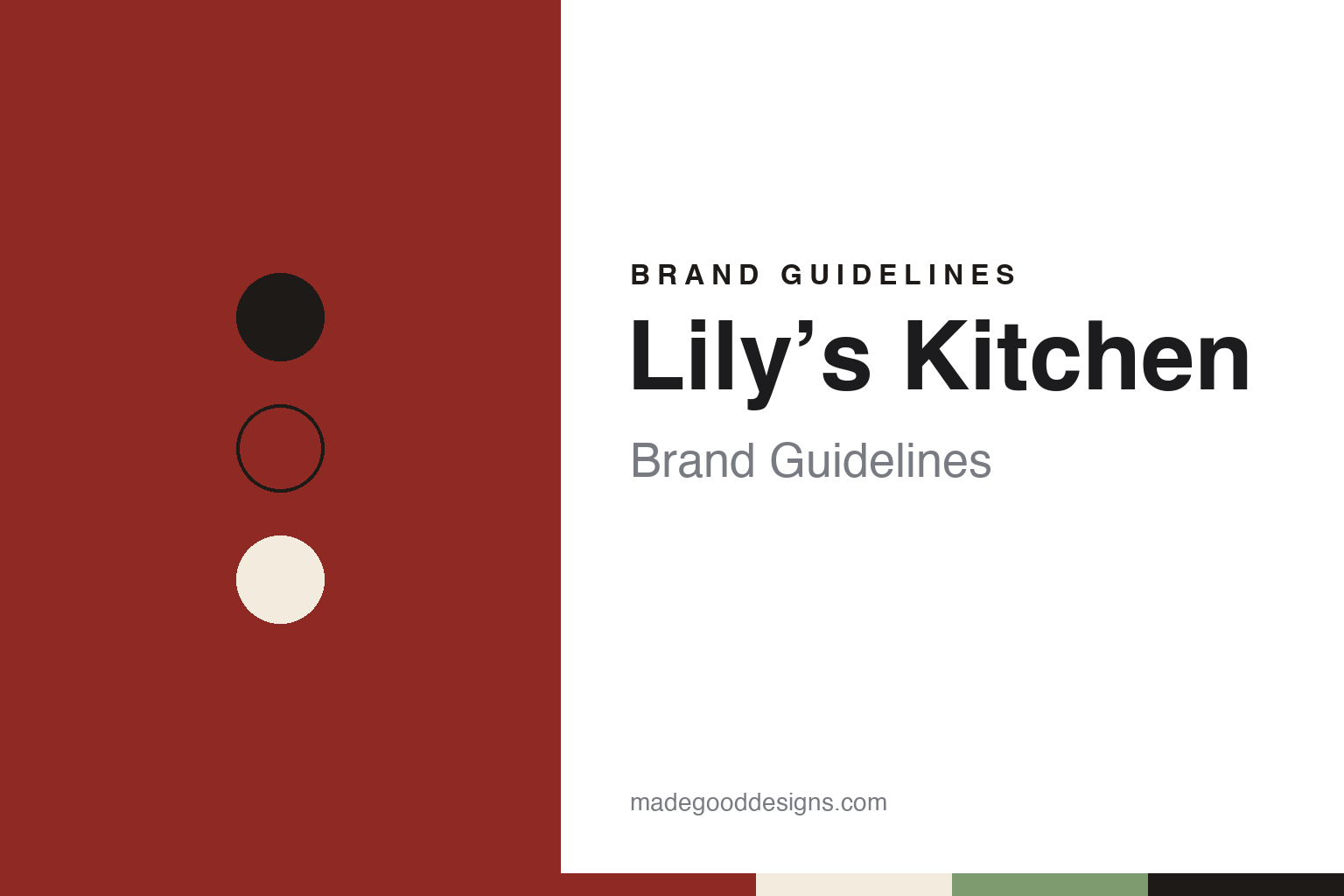 Lily’s Kitchen brand guidelines — abstract colour discs and material texture (original homage; not a Lily’s Kitchen product or logo)