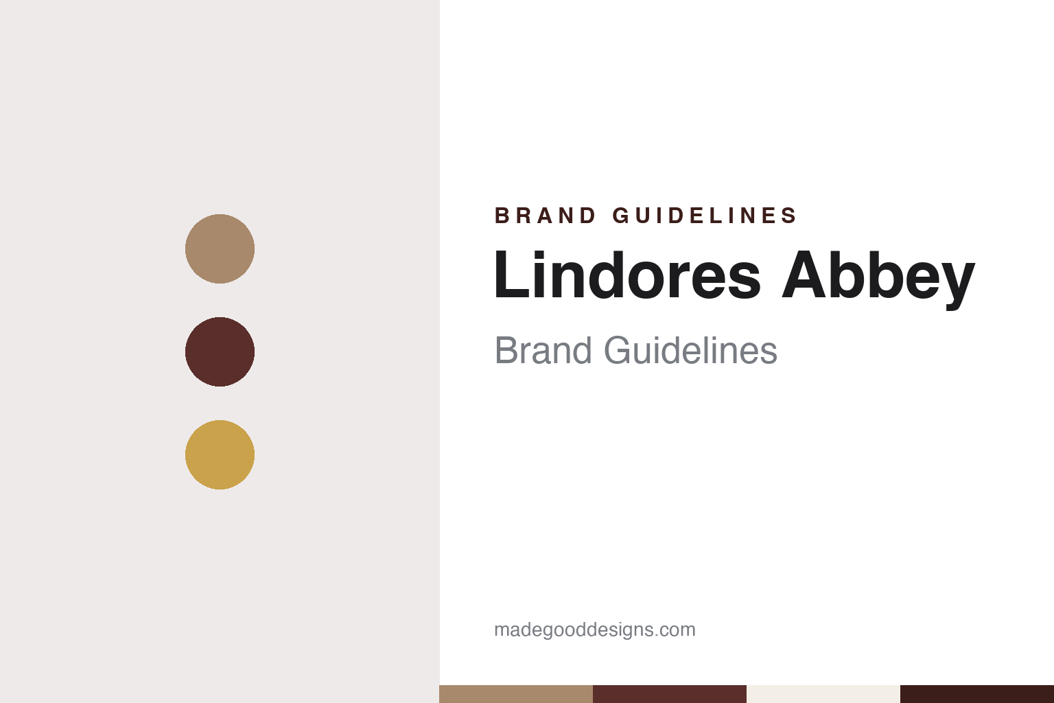 Lindores Abbey Brand Guidelines: The Fife Distillery Named for a 1494 Record, Distilling Since 2017
