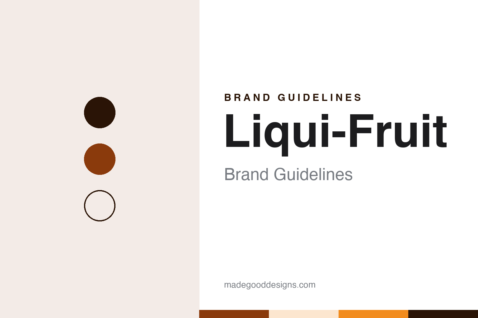Liqui-Fruit Brand Guidelines: South Africa’s Long-Life Juice Since 1975, Now Pioneer Foods & PepsiCo