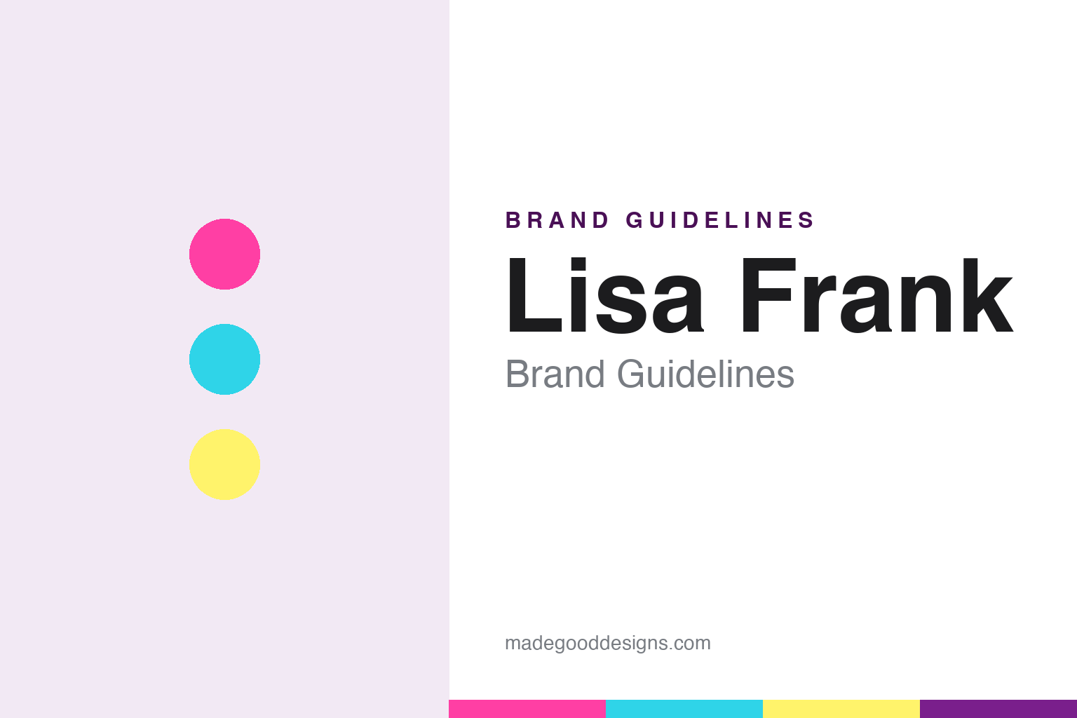 Lisa Frank Brand Guidelines: Tucson’s Rainbow Animals, From Stickers to School Supplies to Licensing