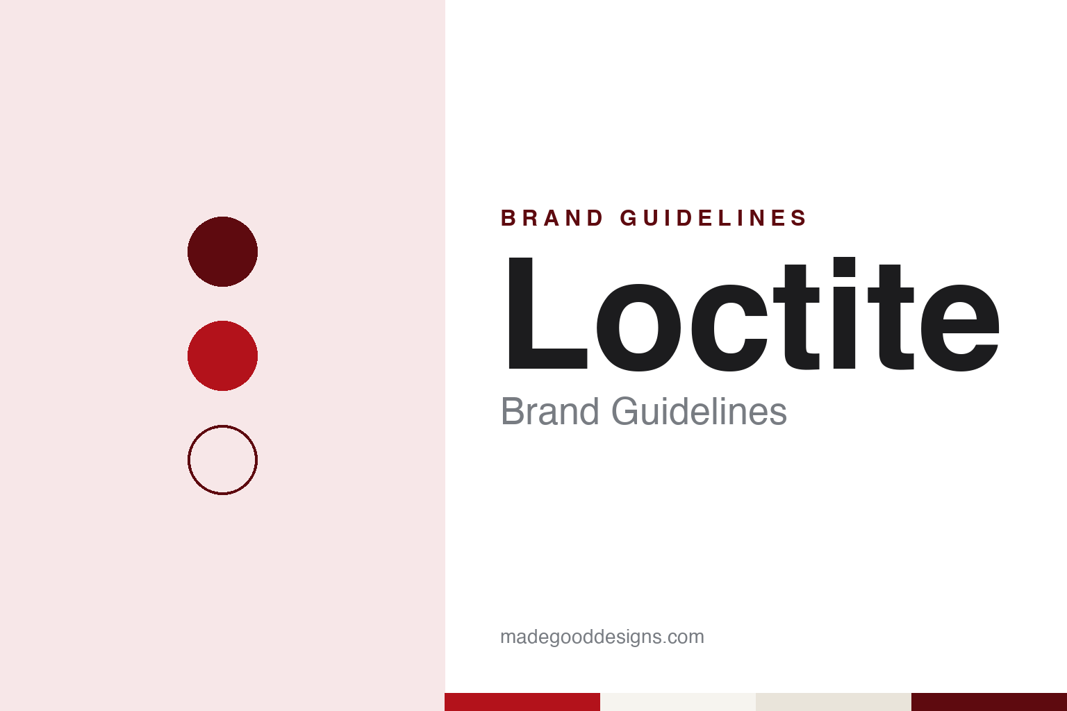 Loctite Brand Guidelines: The Kriebles’ 1953 Sealant, a Henkel Brand Since 1997