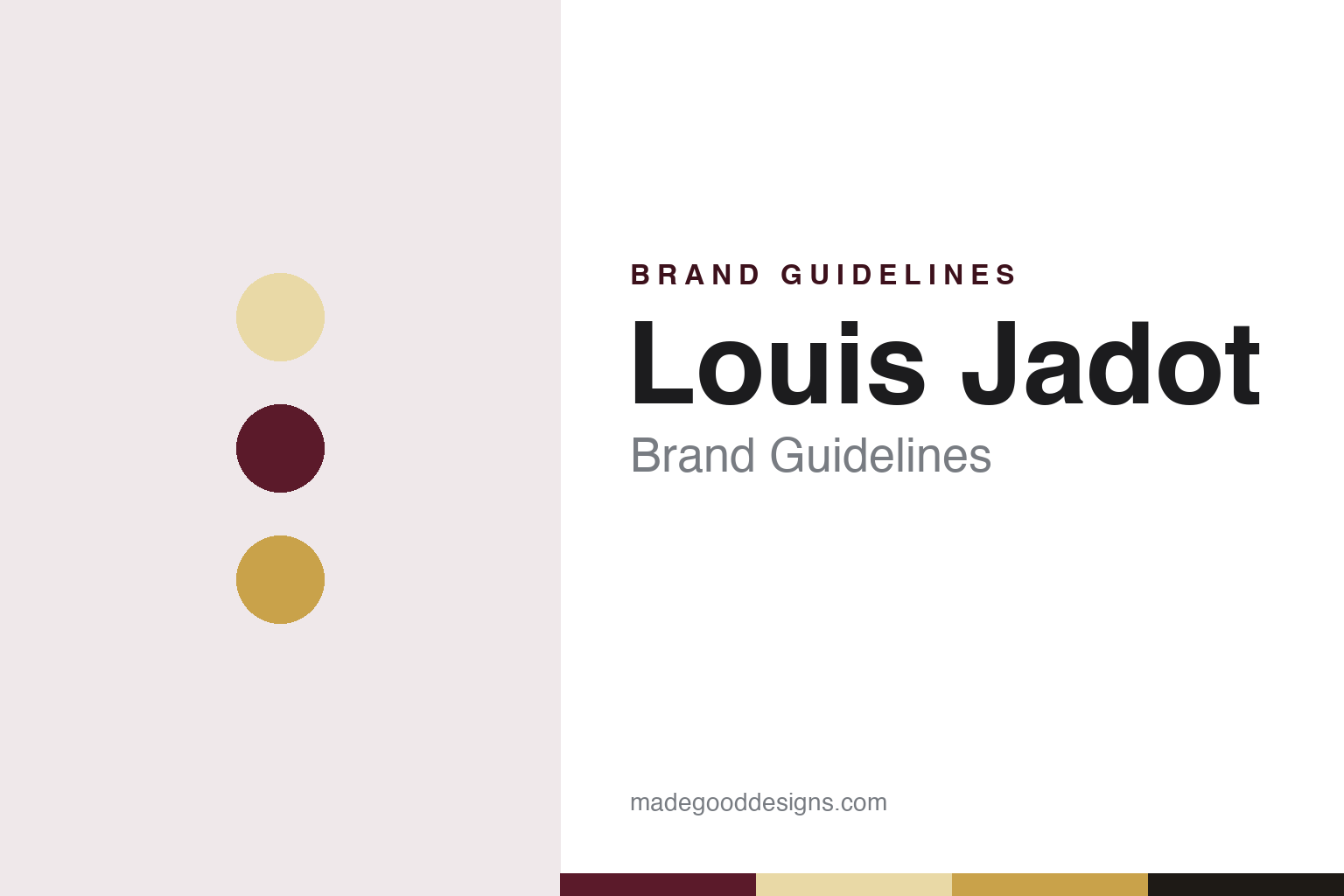 Louis Jadot Brand Guidelines: The Beaune House of 1859 and Its Bacchus Label