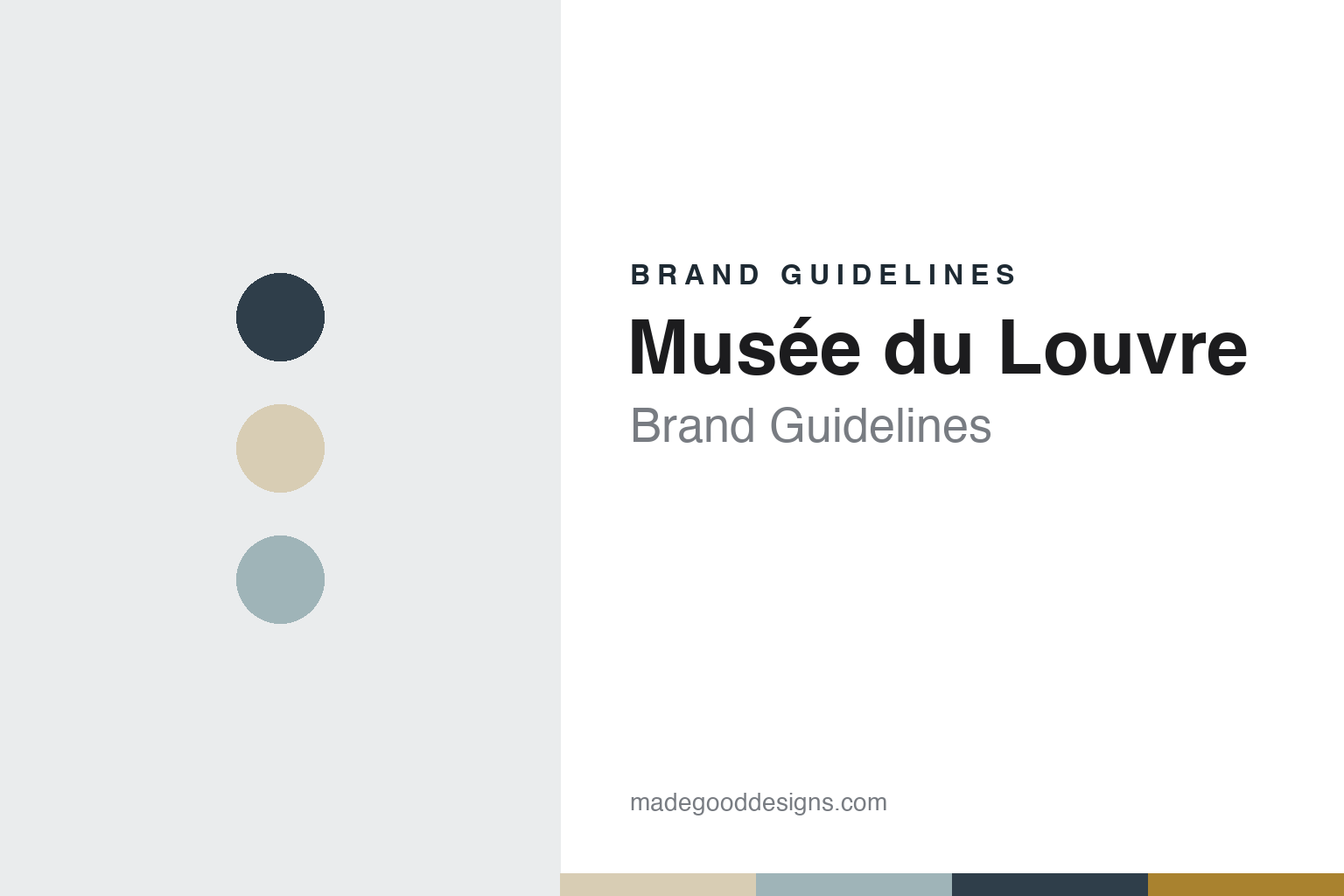 Musée du Louvre Brand Guidelines: A Palace, a Pyramid and a Licensed Name