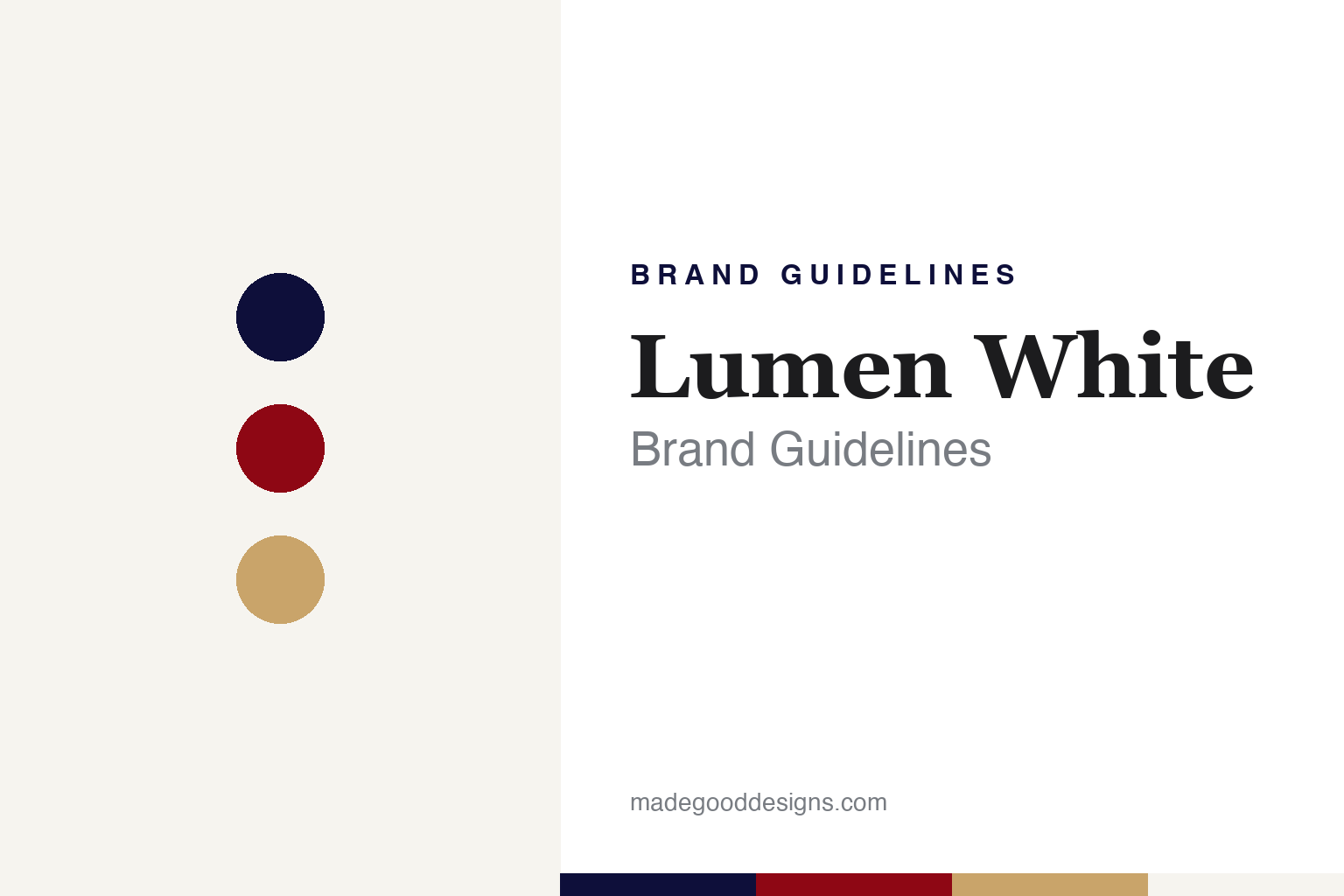 Lumen White Brand Guidelines: The Loudspeaker Brand First Shown in Vienna, Now Addressed in Lucerne