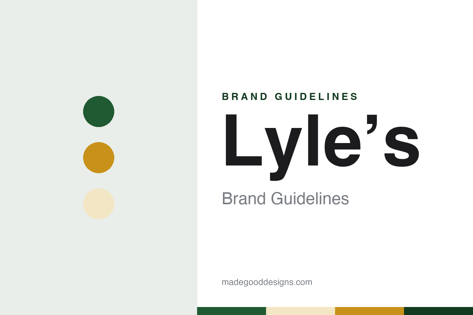 Lyle’s Brand Guidelines: The Golden Syrup Tin With a Lion and Bees