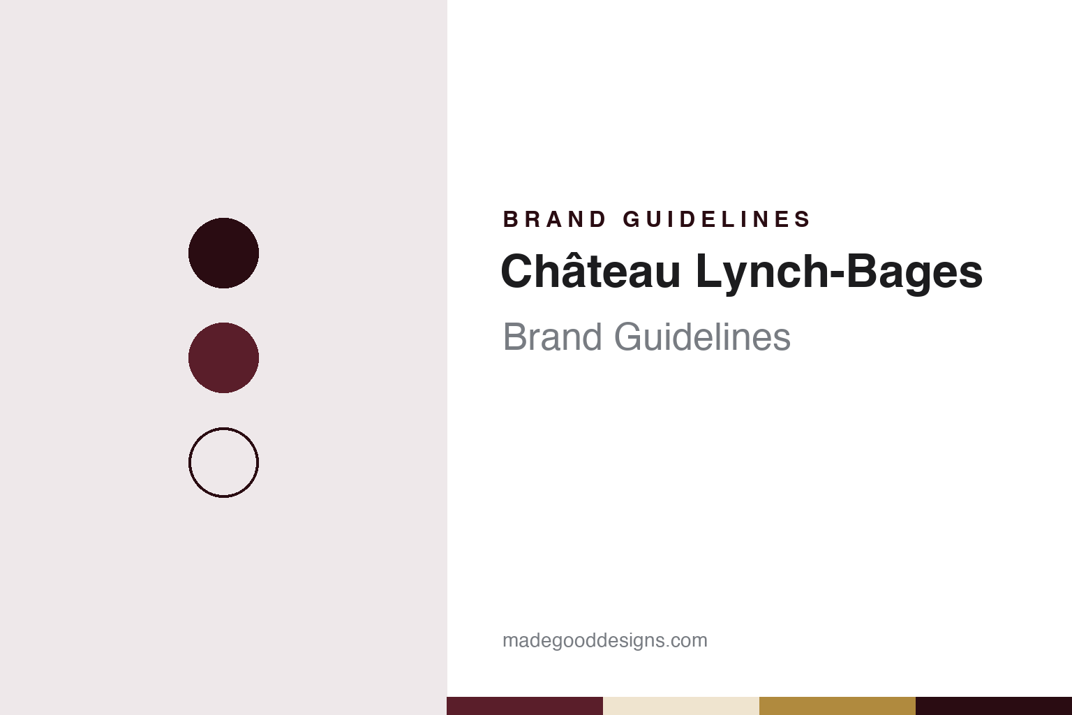 Château Lynch-Bages Brand Guidelines: The Cazes Family’s Pauillac Fifth Growth