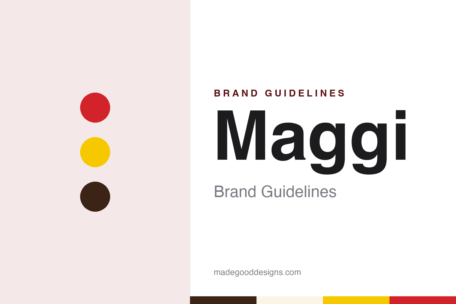 Maggi Brand Guidelines: The Kemptthal Mill, the 1886 Würze Bottle & Nestlé